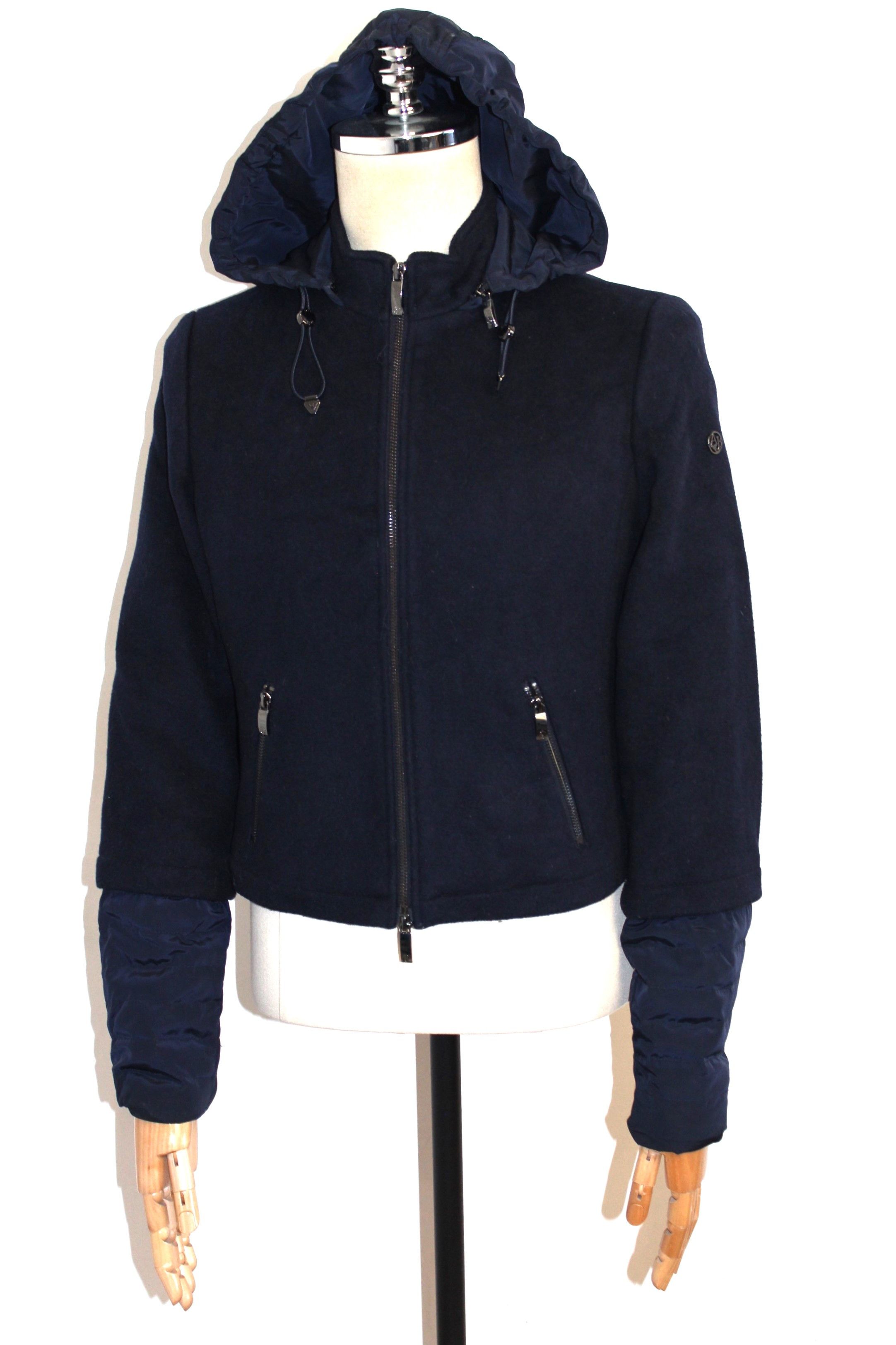 Armani Women's Armani Navy Blue Wool Jacket Size M / US 6-8 / IT 42-44 - 1 Thumbnail