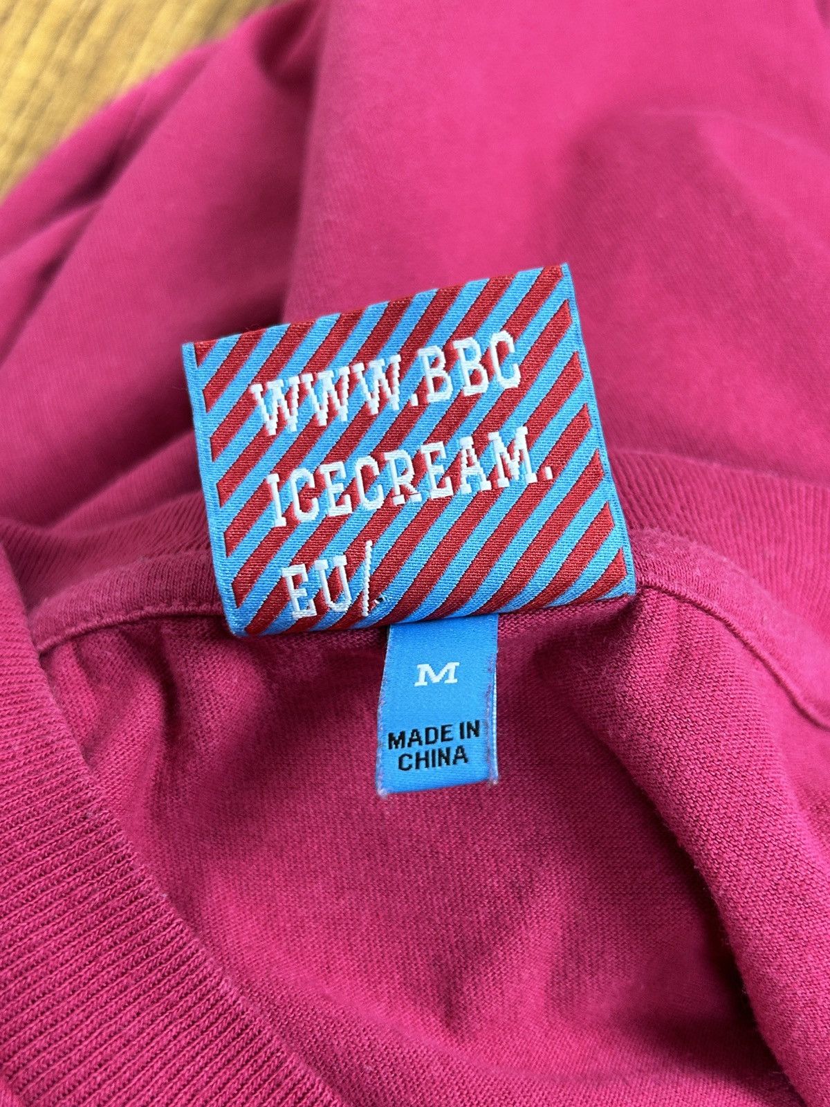 Billionaire Boys Club BBC Ice Cream Billionaire Boys Club College T-Shirt Pink M Size US M / EU 48-50 / 2 - 8 Thumbnail