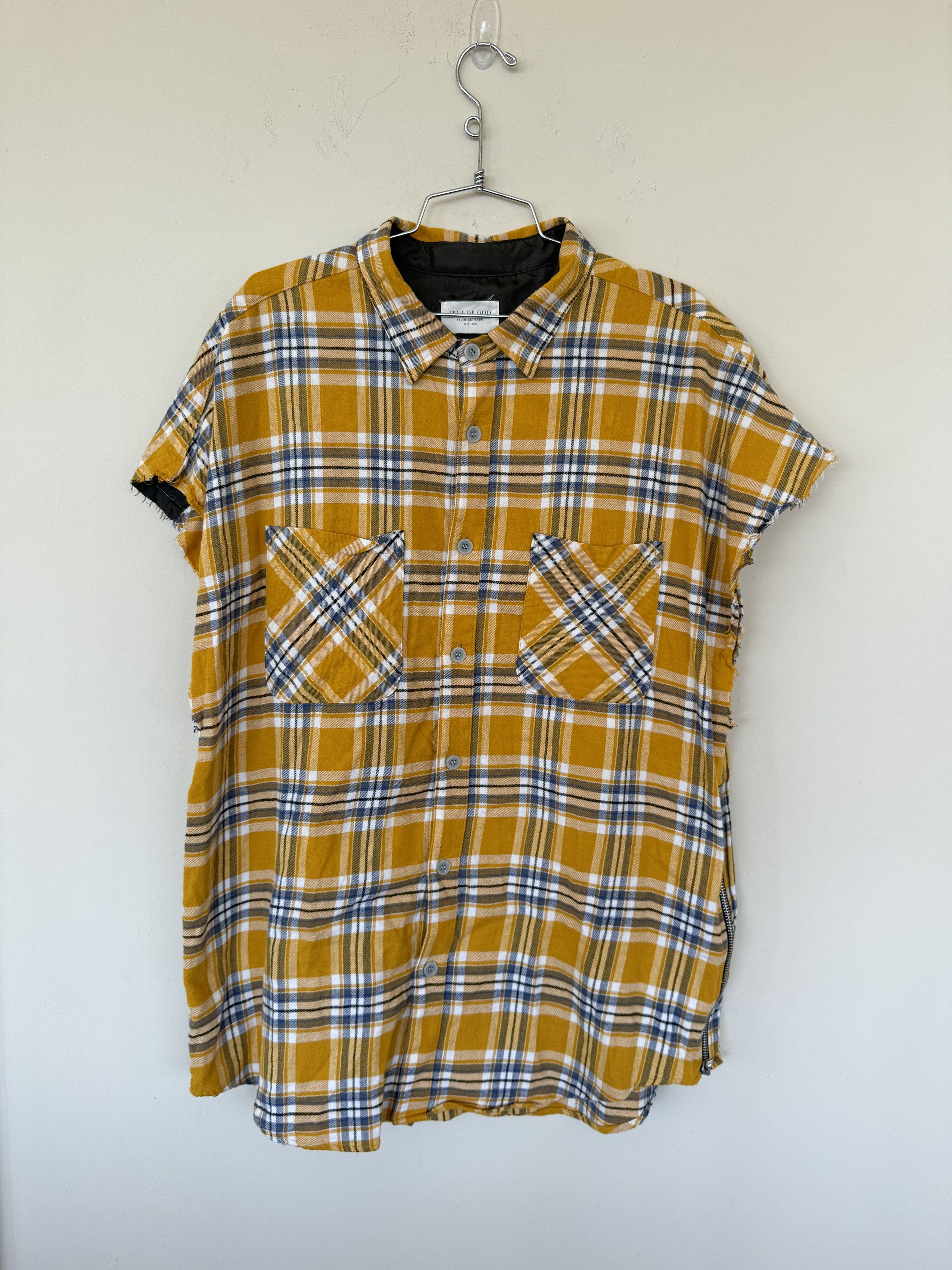 Fear of God Fear Of God Flannel Cut Off Size US XL / EU 56 / 4 - 1 Thumbnail
