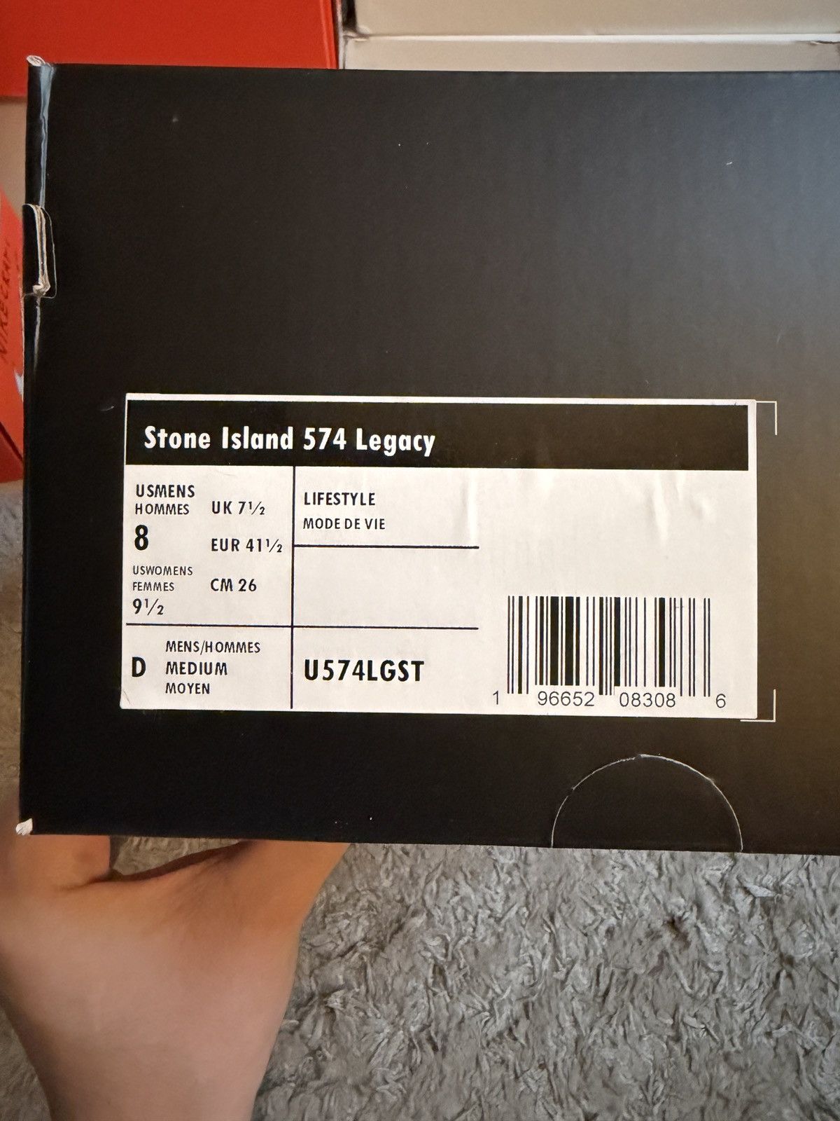 New Balance × Stone Island New Balance x Stone Island 574 Size US 8 / EU 41 - 2 Thumbnail
