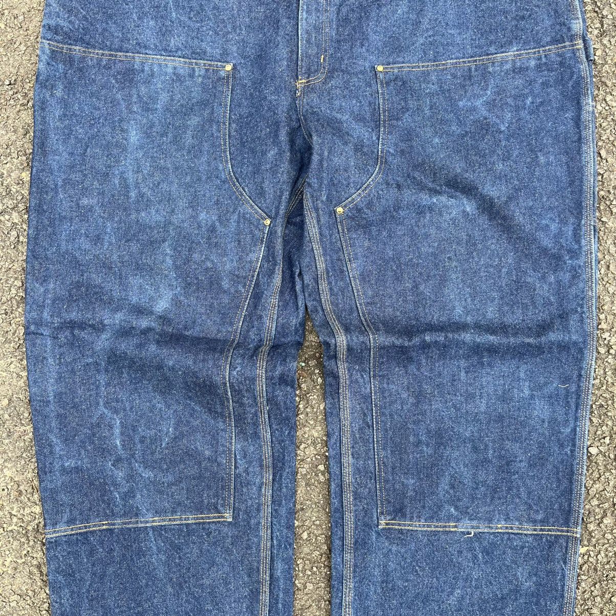 Carhartt RARE‼️Big Size 50 Vintage Carhartt Double Knee Carpenter Size US 44 / EU 60 - 3 Thumbnail