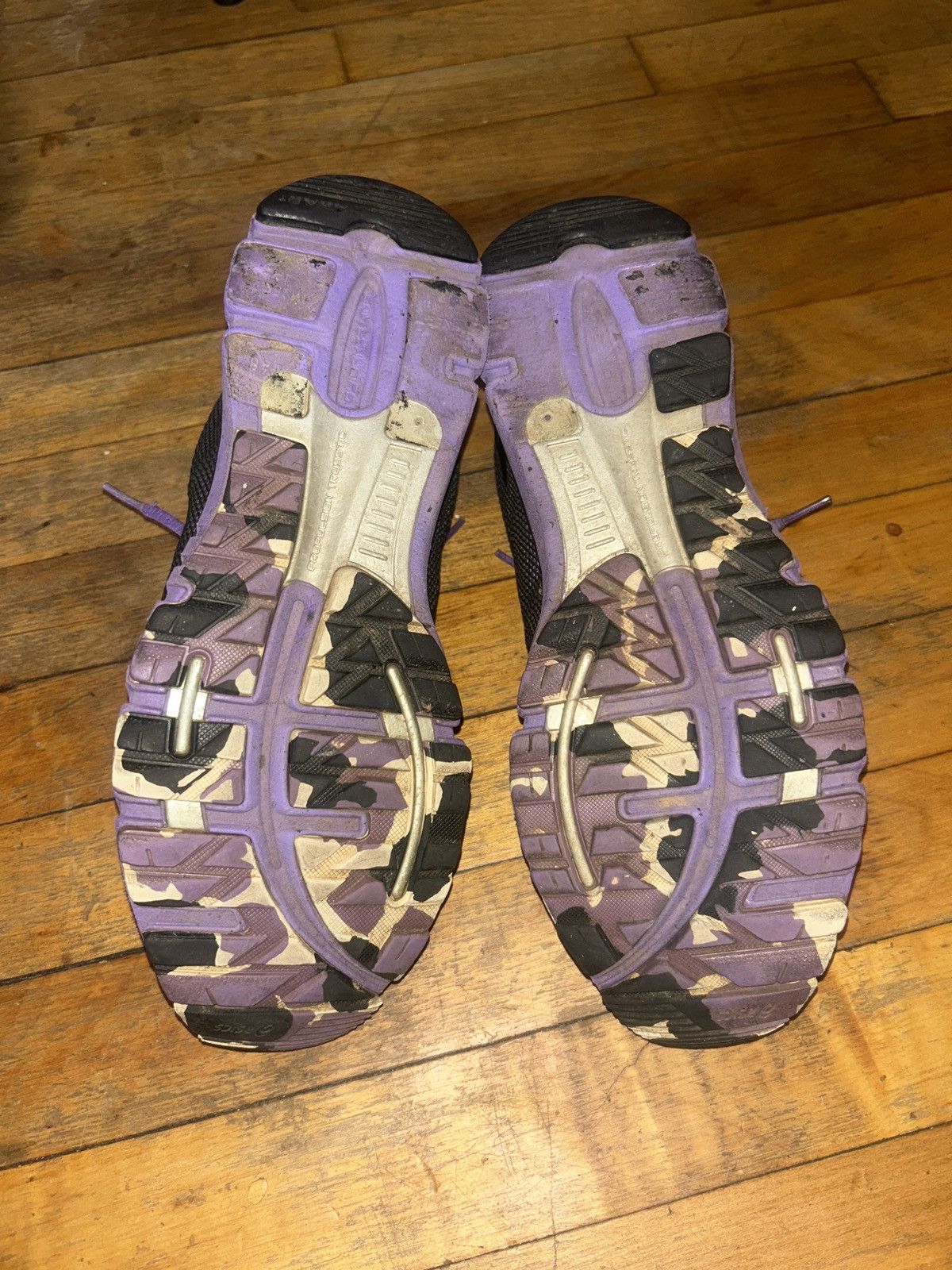 Asics Women’s Purple and Black Asics Size US 7 / IT 37 - 5 Thumbnail