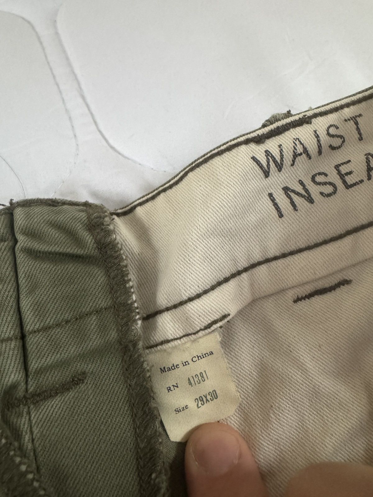 RRL Ralph Lauren RRL officer chino trousers pants 29x30 Size US 32 / EU 48 - 5 Thumbnail