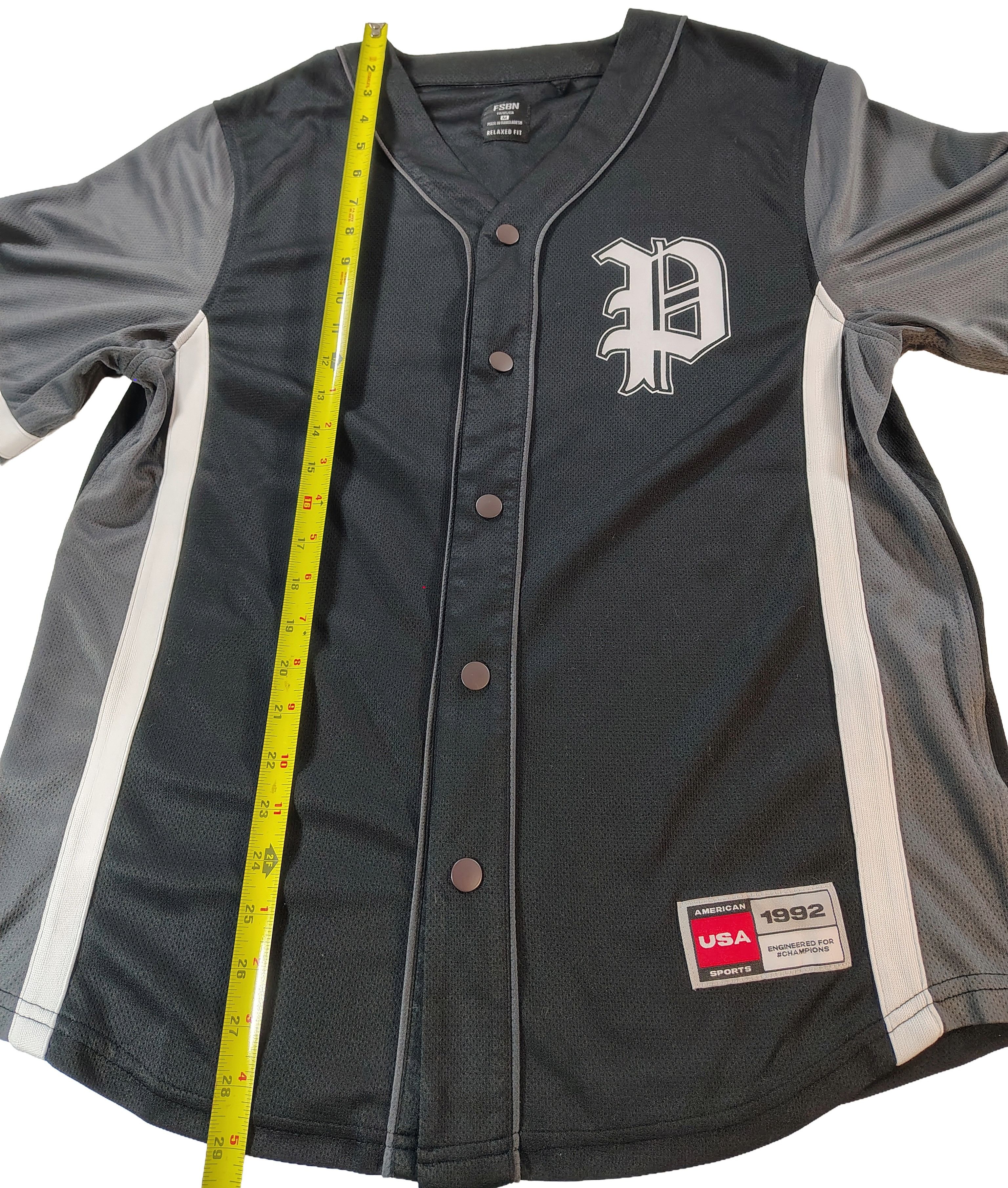 Other Men's Black Medium Generic Baseball Jersey Size US M / EU 48-50 / 2 - 5 Thumbnail
