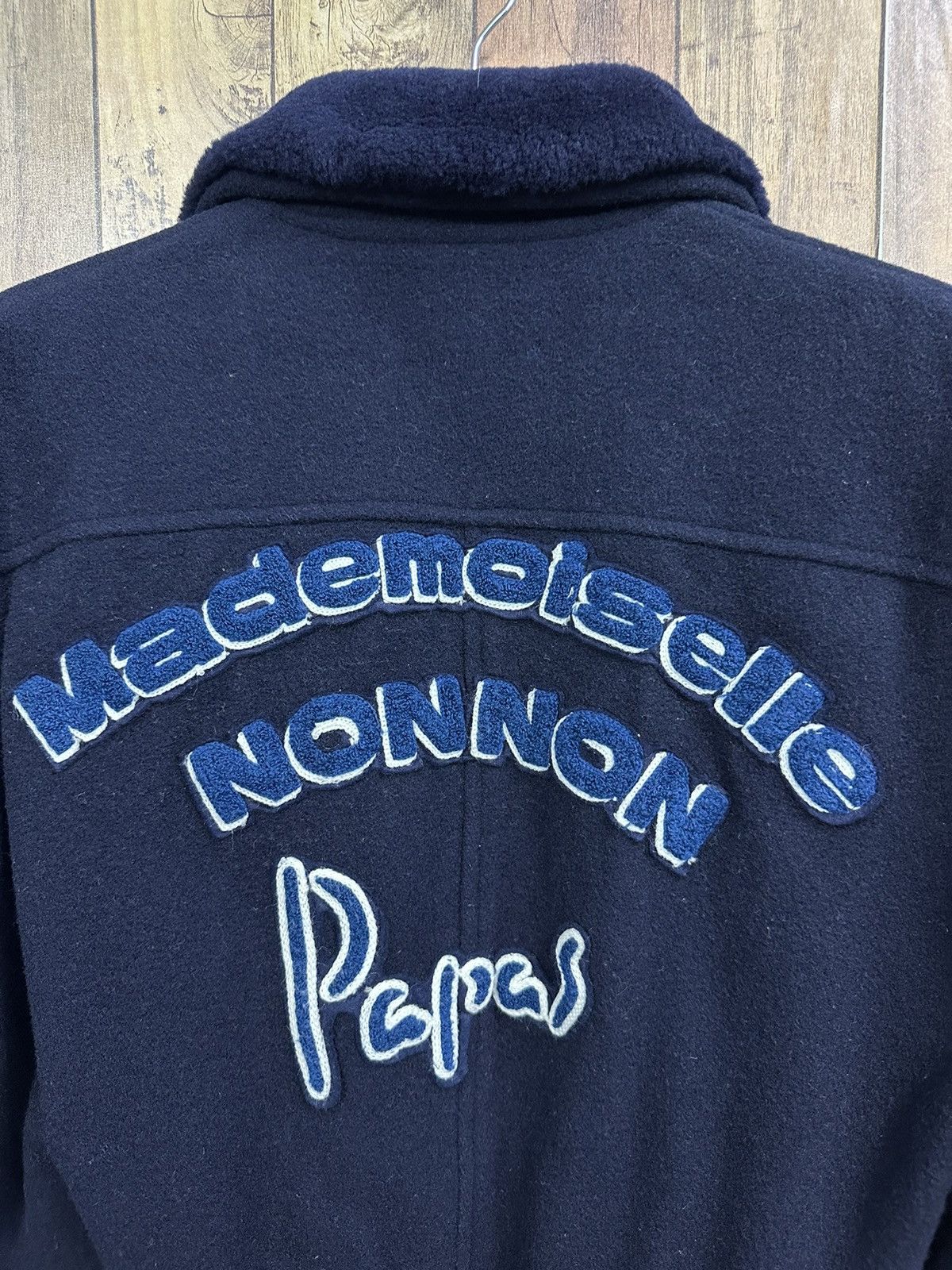 Mademoiselle Non Non Vtg Mademoiselle Non Non Wool Boxy Crop Jacket Z20 Size US S / EU 44-46 / 1 - 5 Thumbnail