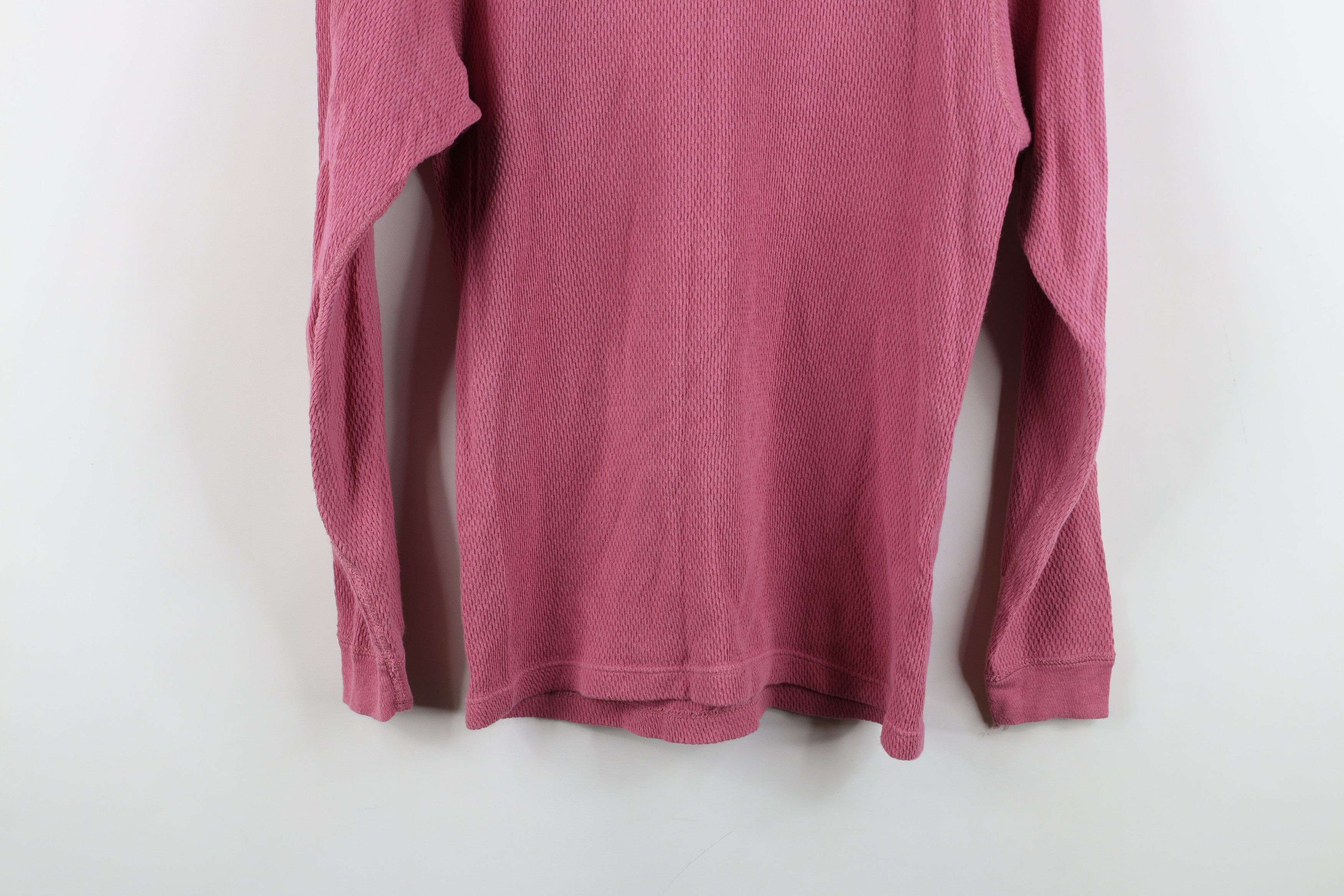 Vintage Vintage 90s Babydoll Flower Thermal Waffle Knit T-Shirt USA Size M / US 6-8 / IT 42-44 - 13 Thumbnail