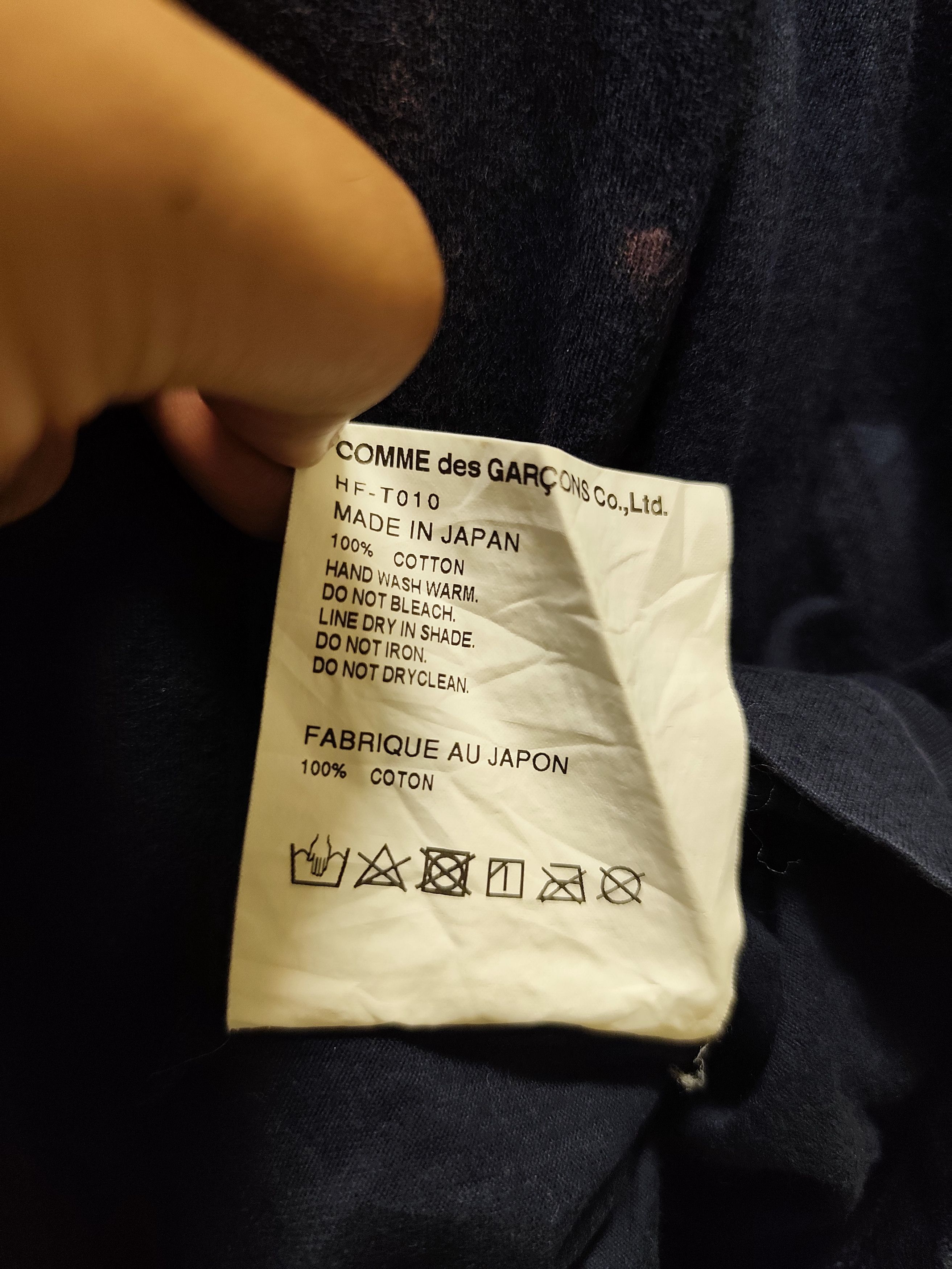Comme des Garcons Homme Plus Comme Des Garcons Homme Long Sleeve Shirt Size US L / EU 52-54 / 3 - 5 Thumbnail