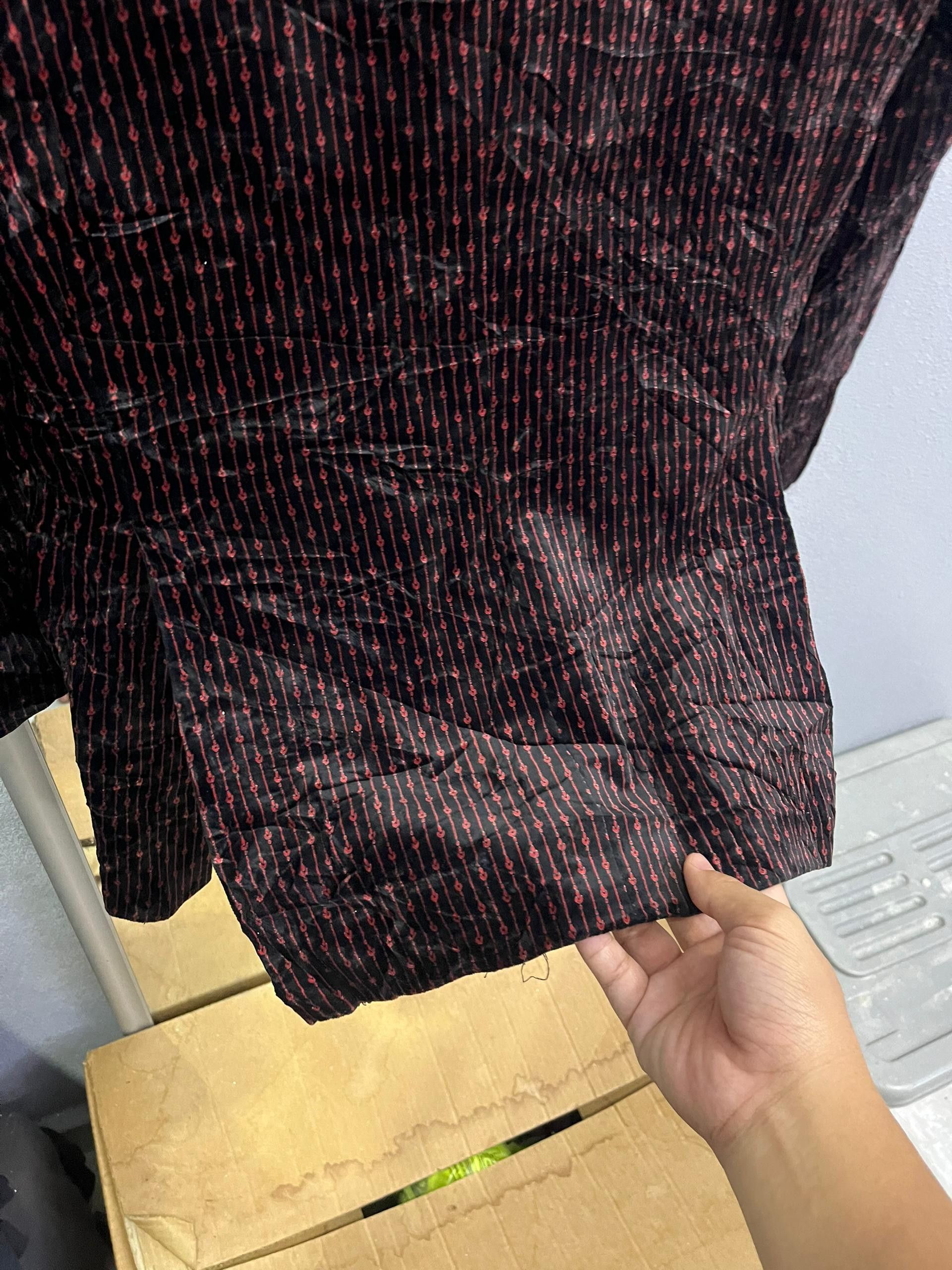 Japanese Brand Niedieck Brilliant Velvet Blazer German Fabric Size 38S - 10 Thumbnail