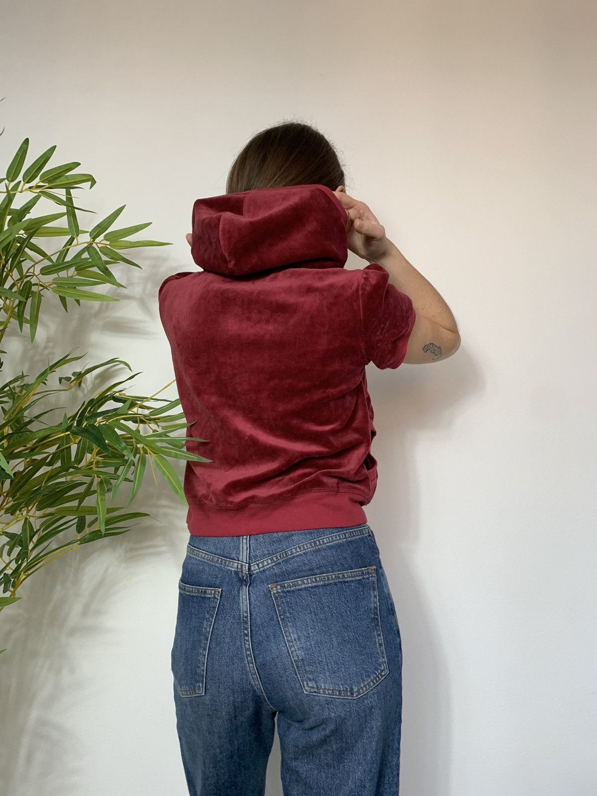 Vintage VINTAGE JUICY COUTURE VELOUR ZIP UP HOODIE Size XL / US 12-14 / IT 48-50 - 5 Thumbnail