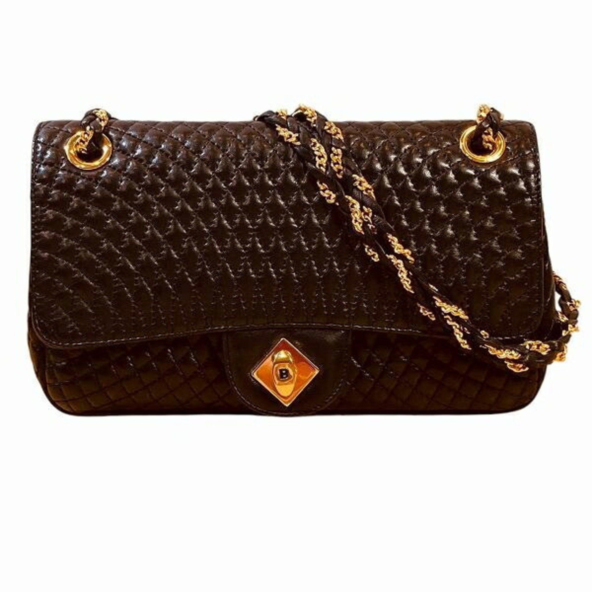 Bally Chain Shoulder Bag For Women in Black