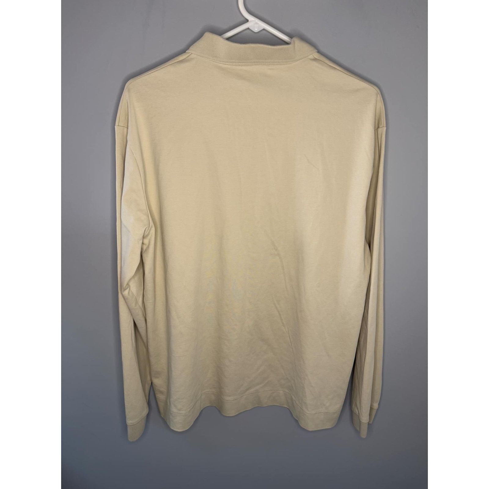 Zara Zara Ribbed Long Sleeve Quarter Zip Collar Polo Shirt Mens L Size US L / EU 52-54 / 3 - 4 Thumbnail