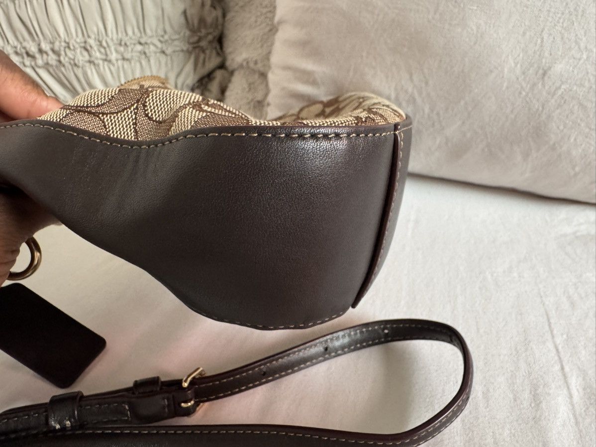 Coach Coach Tan and Brown Signature Shoulder Bag with Wallet NWOT Size ONE SIZE - 11 Thumbnail