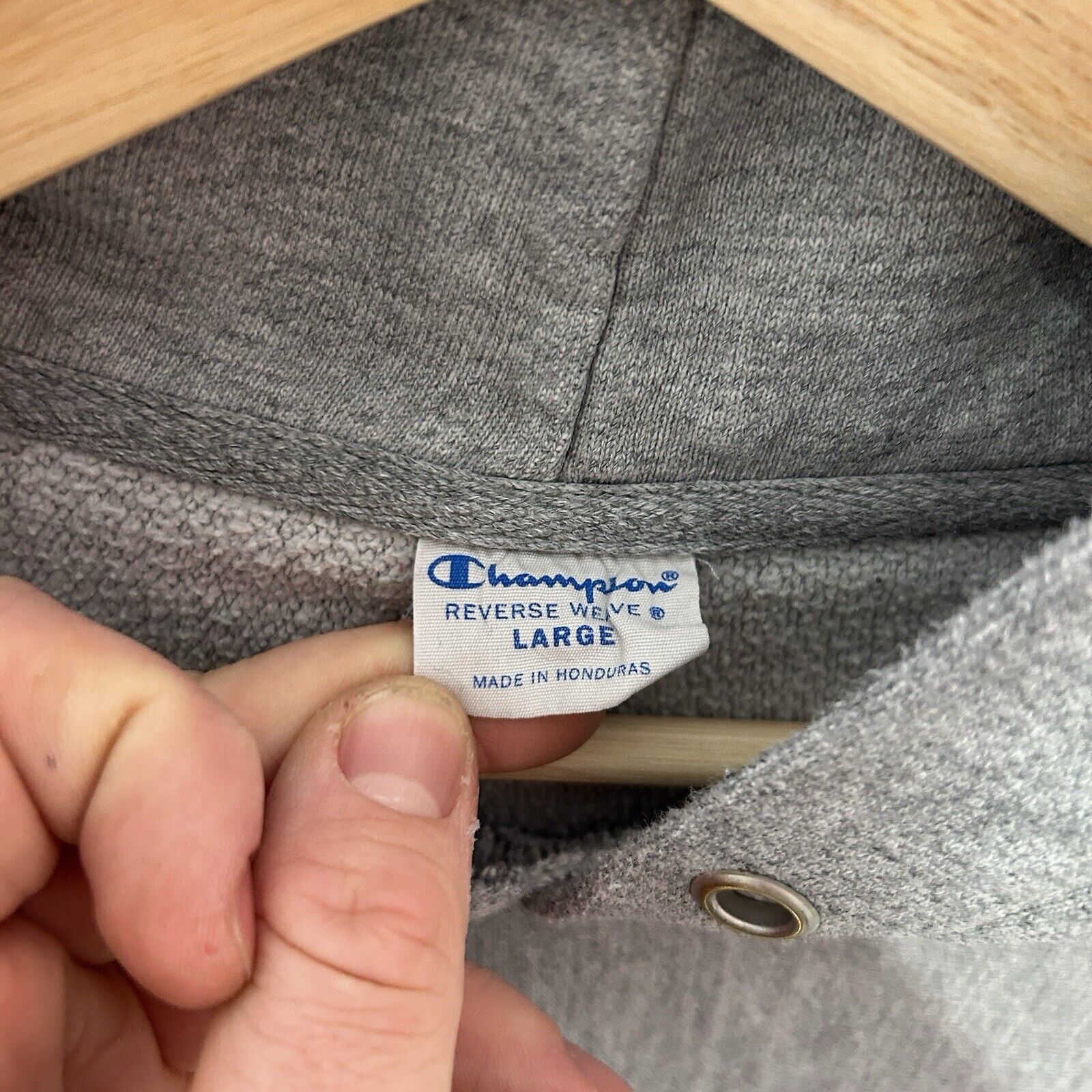 Champion Champion Reverse Weave Pullover Hoodie “Heather Grey” 2024 Size US L / EU 52-54 / 3 - 6 Thumbnail