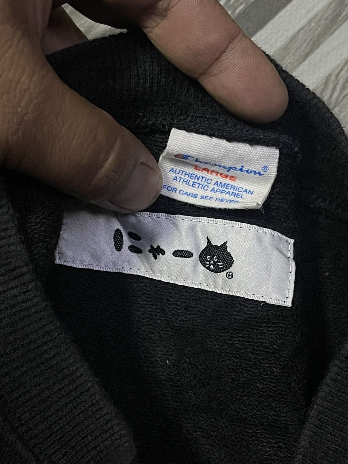 Champion × Ne-Net Ne-Net X Champion Sweatshirt Size US L / EU 52-54 / 3 - 3 Thumbnail