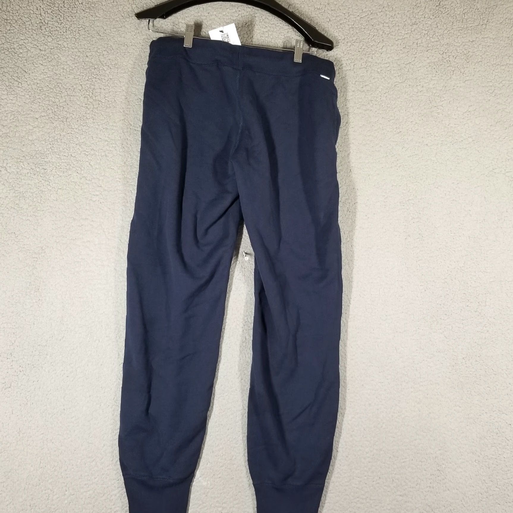 Converse VINTAGE Converse Joggers Pants Men Large Tapered Activewear 90s Blue Cotton Size US 33 - 2 Thumbnail
