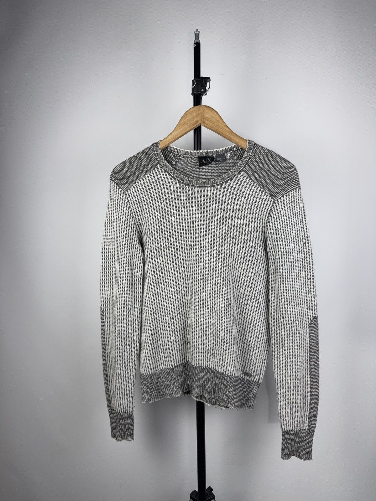 Armani Exchange × Vintage Rare Vintage Armani Sweater Mini Logo Y2k Size US S / EU 44-46 / 1 - 1 Thumbnail