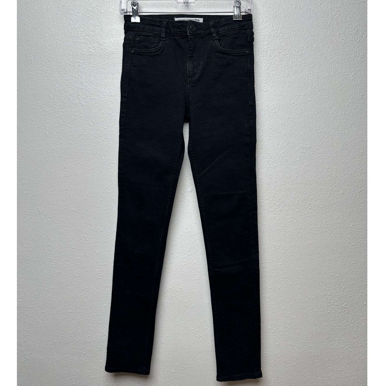 Zara Zara Trafaluc Black High Rise Skinny Jeans Womens US 6 Size 28" / US 6 / IT 42 - 4 Thumbnail