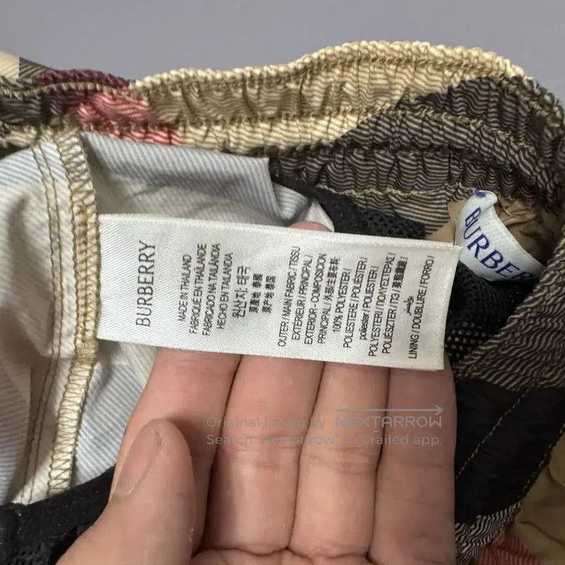 Burberry Burberry Men’s Checked Swim Shorts. Size US 27 - 5 Thumbnail