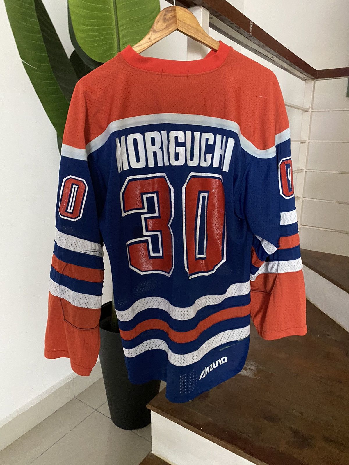 Sports Specialties × Vintage Incredibly RARE Vintage ORION MORIGUCHI Hockey Jersey Size US XL / EU 56 / 4 - 8 Thumbnail