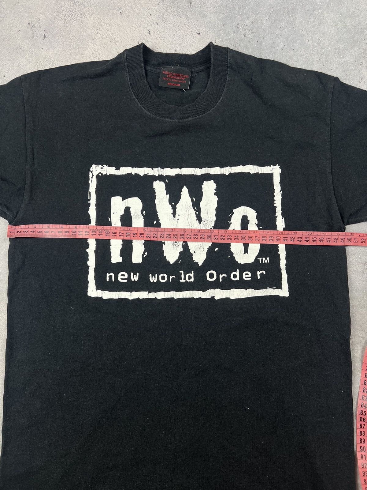 Vintage Vintage New World Order NWO t-shirt Size US M / EU 48-50 / 2 - 6 Thumbnail