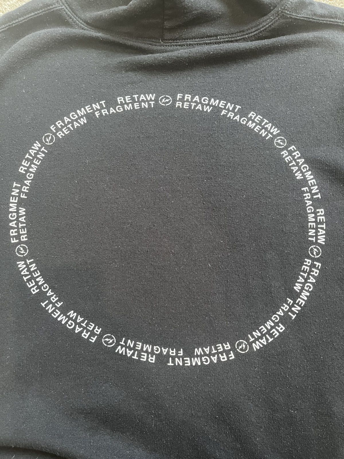 Fragment Design retaW x Fragment Design Black Hoodie Size US M / EU 48-50 / 2 - 4 Thumbnail