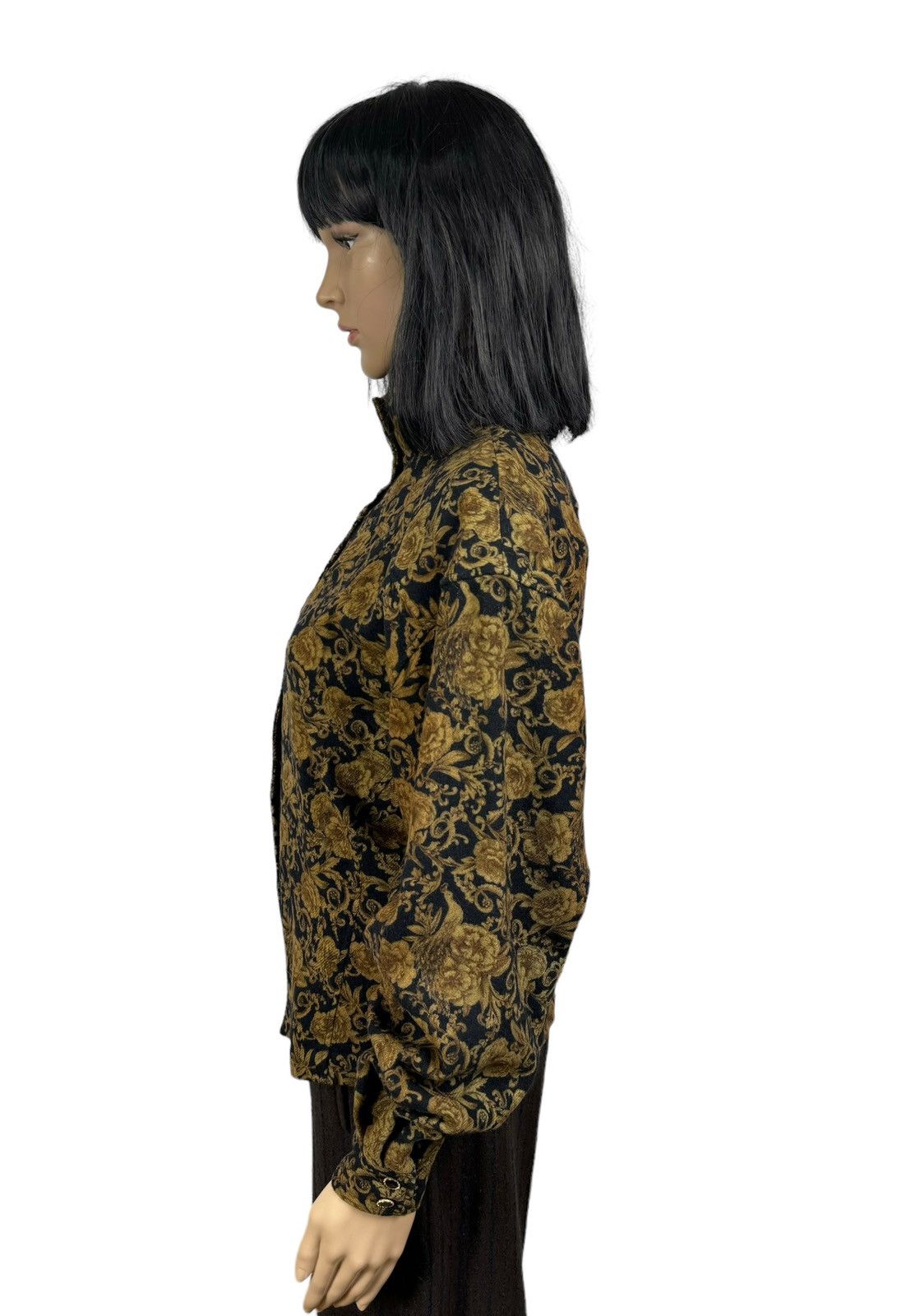 Ungaro Paris × Vintage Ungaro Paris Floral Printed Bomber Jacket Vintage size 44 Size M / US 6-8 / IT 42-44 - 6 Thumbnail
