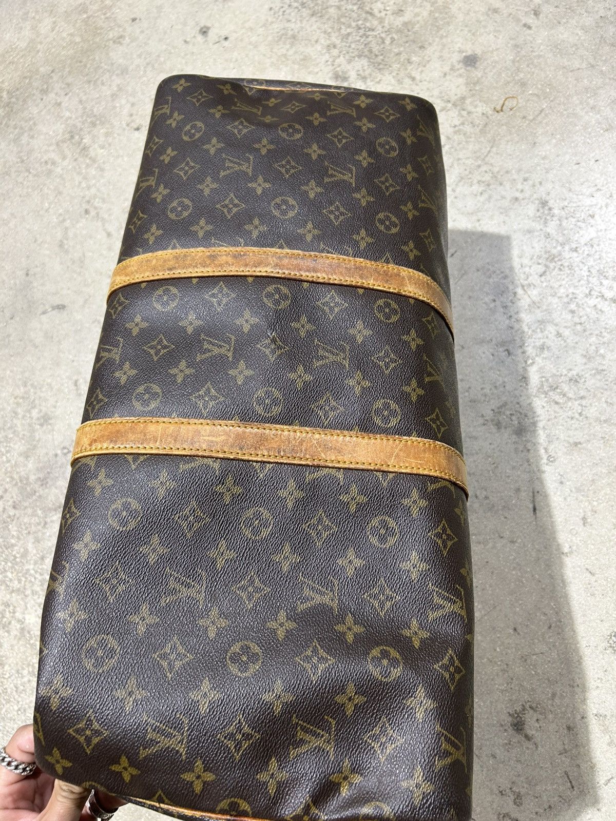 Louis Vuitton Louis Vuitton 55 Duffle Bag Size ONE SIZE - 10 Thumbnail