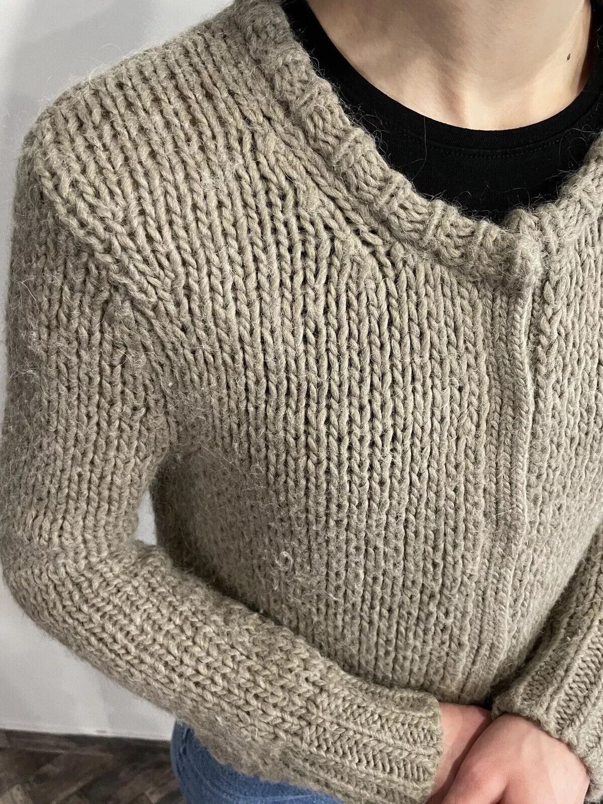 Acne Studios Acne Lesley PPSS 11 Cardigan Womens Alpaca Wool Sweater Size M / US 6-8 / IT 42-44 - 10 Thumbnail
