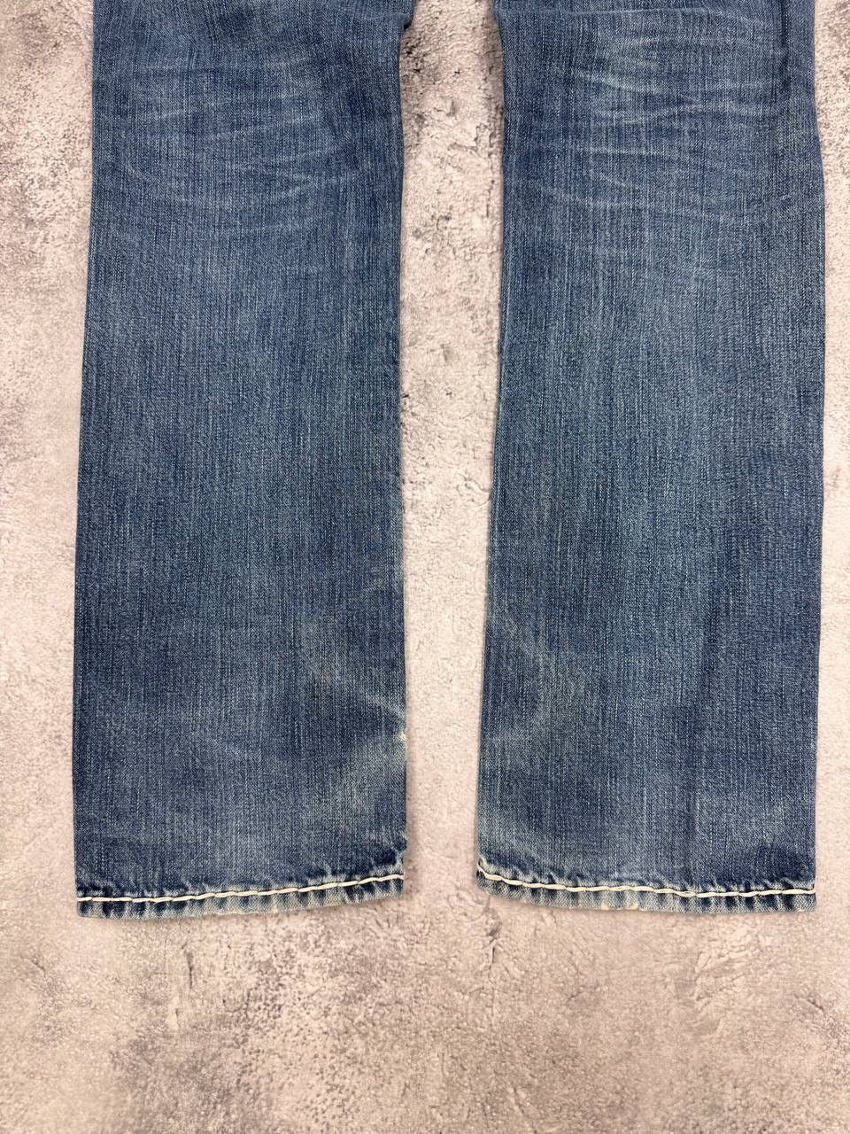 True Religion True Religion MenJeans Blue Distressed Straight Fit Vintage Size US 30 / EU 46 - 9 Thumbnail