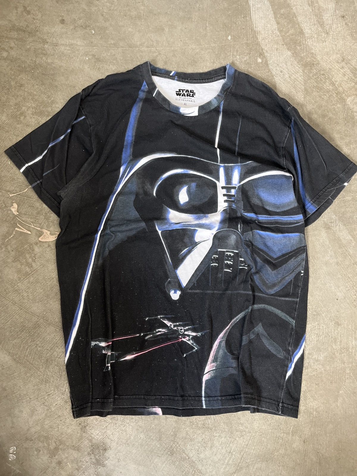 Eleven Paris × Star Wars × Vintage Darth Vader Star Wars Tee x Eleven Paris Size US XL / EU 56 / 4 - 1 Thumbnail