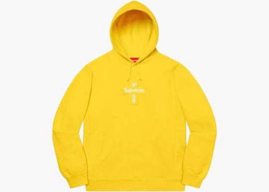 Supreme Supreme Cross Box Logo Hooded Sweatshirt Size US L / EU 52-54 / 3 - 1 Thumbnail