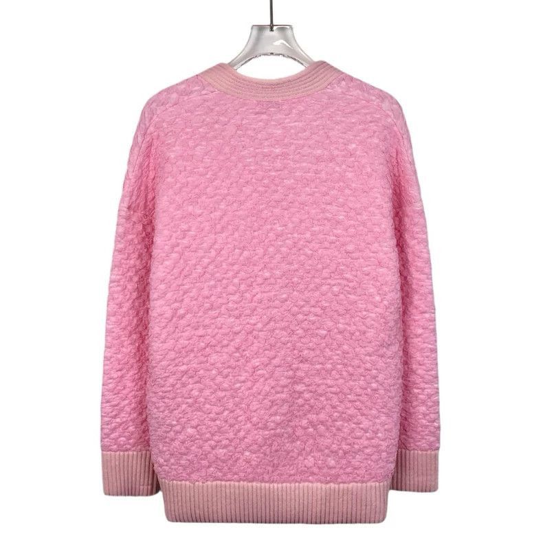 Fendi Fendi Pink Textured Button Cardigan Size US XS / EU 42 / 0 - 2 Thumbnail