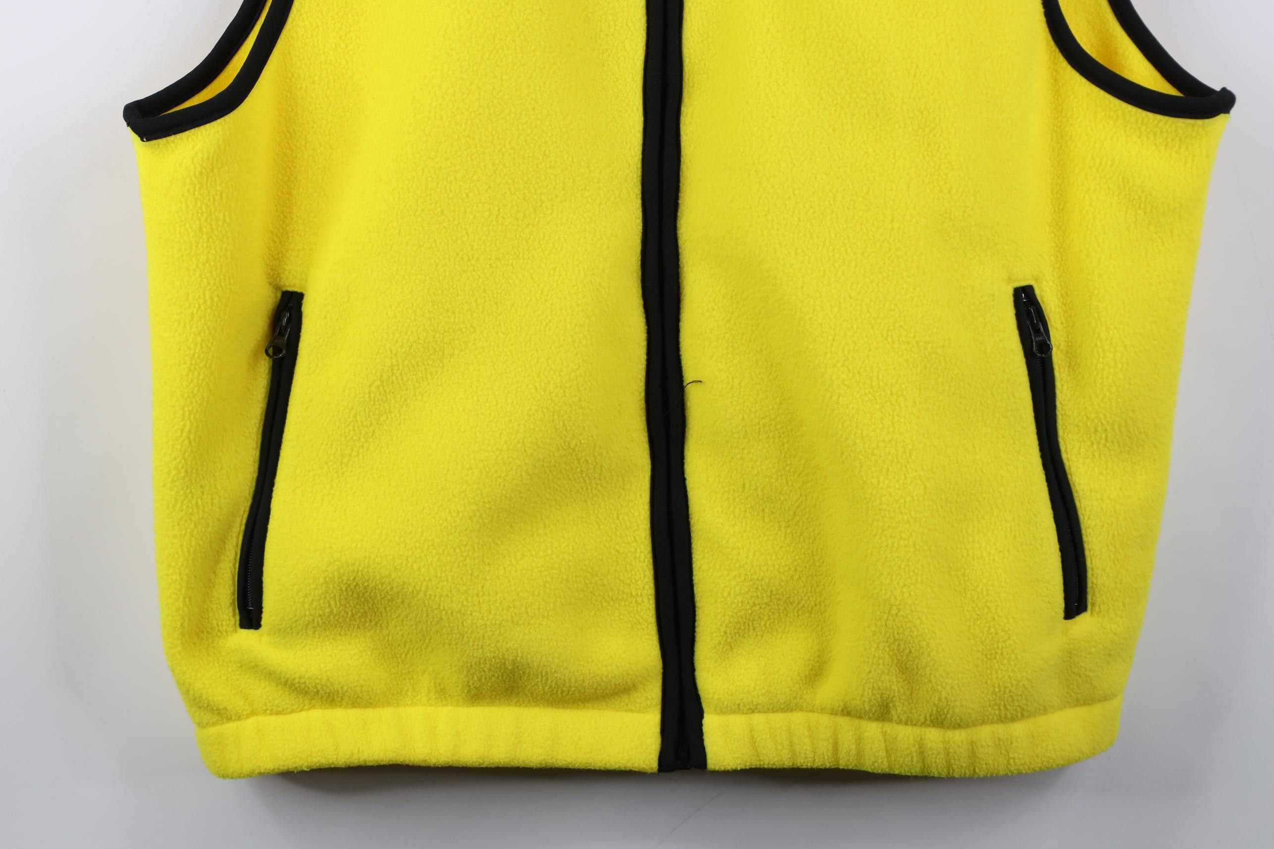 Eddie Bauer Vintage 90s Eddie Bauer EbTek Full Zip Fleece Vest Jacket Size US L / EU 52-54 / 3 - 3 Thumbnail