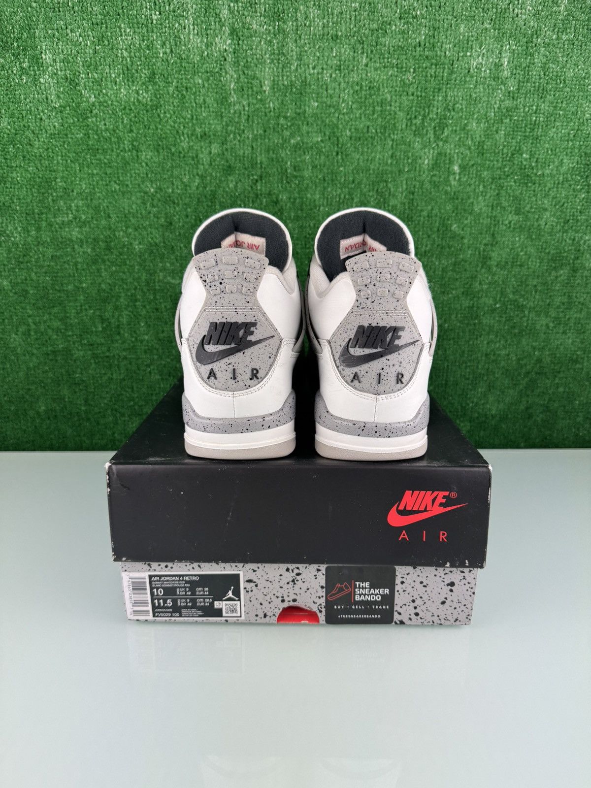 Jordan Brand Jordan 4 Retro White Cement (2025) Size 10 Size US 10 / EU 43 - 7 Thumbnail
