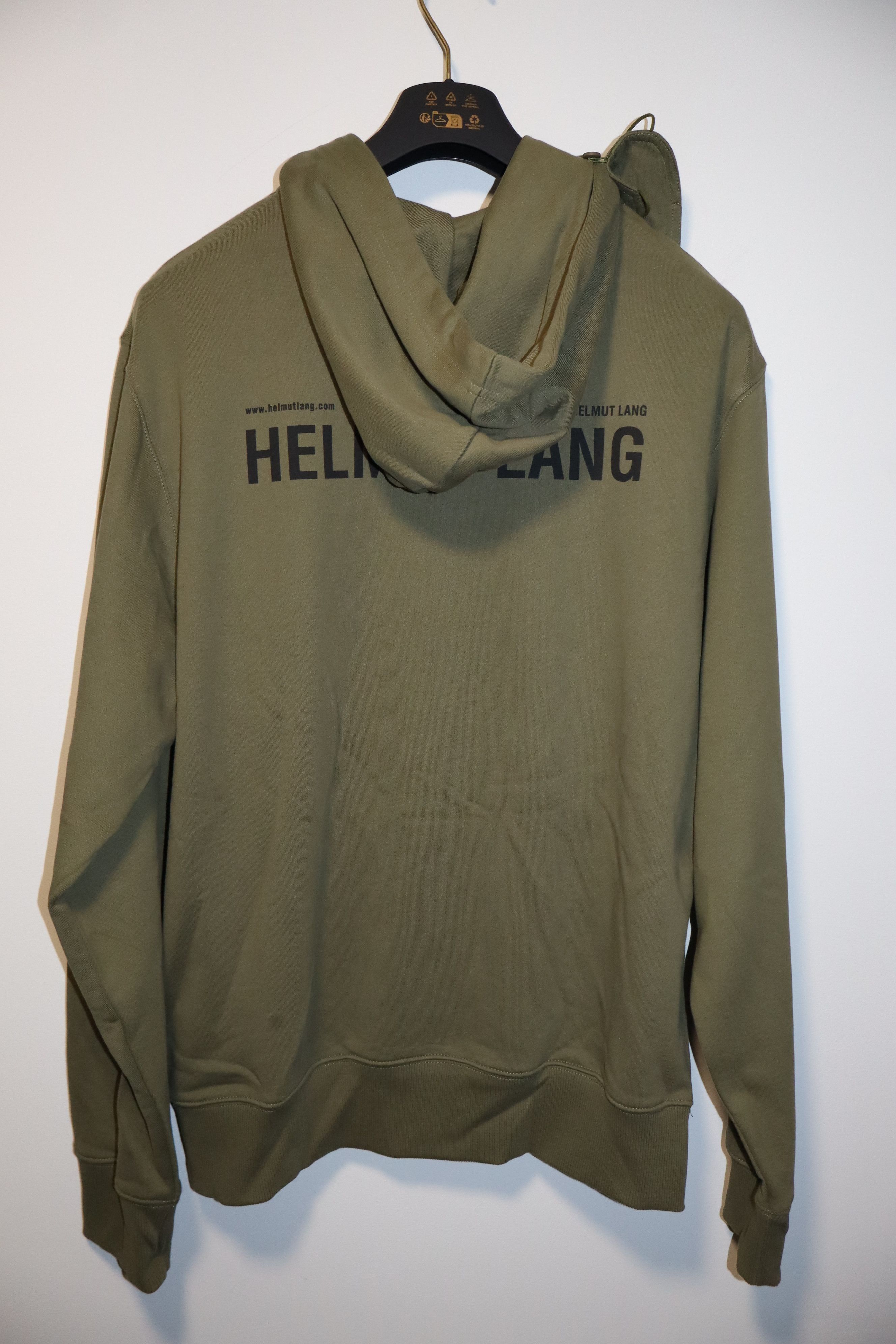 Helmut Lang Logo print mask hoodie Size US L / EU 52-54 / 3 - 7 Thumbnail