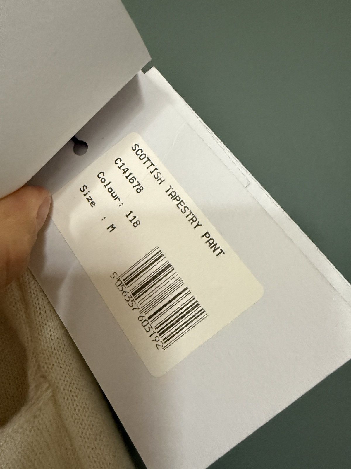 Barrie Nwt Barrie Womens Cashmere Embroidered Crystal Pants Cream Size 27" / US 4 / IT 40 - 3 Thumbnail
