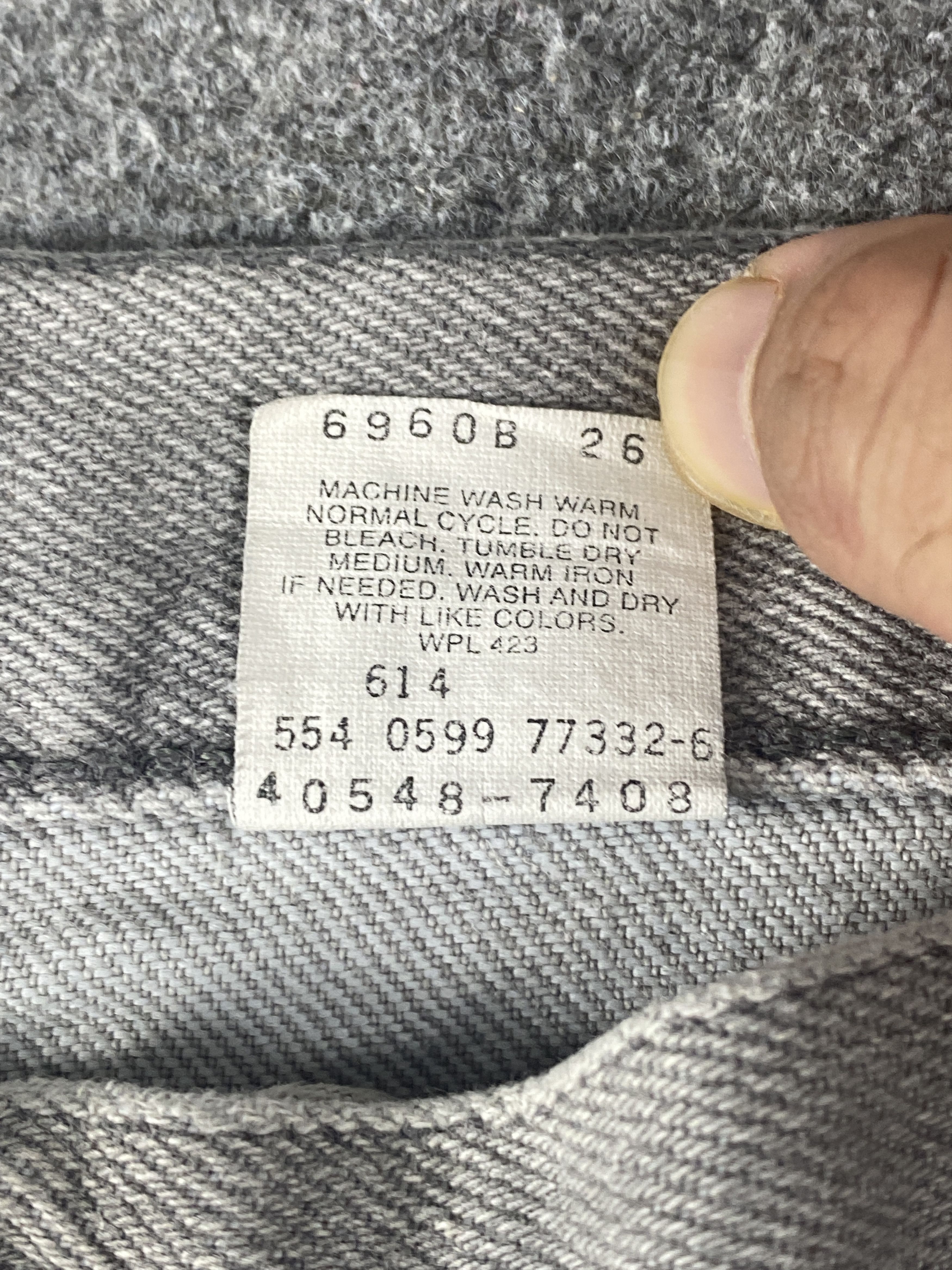 Levi's Vintage 90s Levis 540 Flex Orange Tab Jeans S0013 Size US 35 - 8 Thumbnail