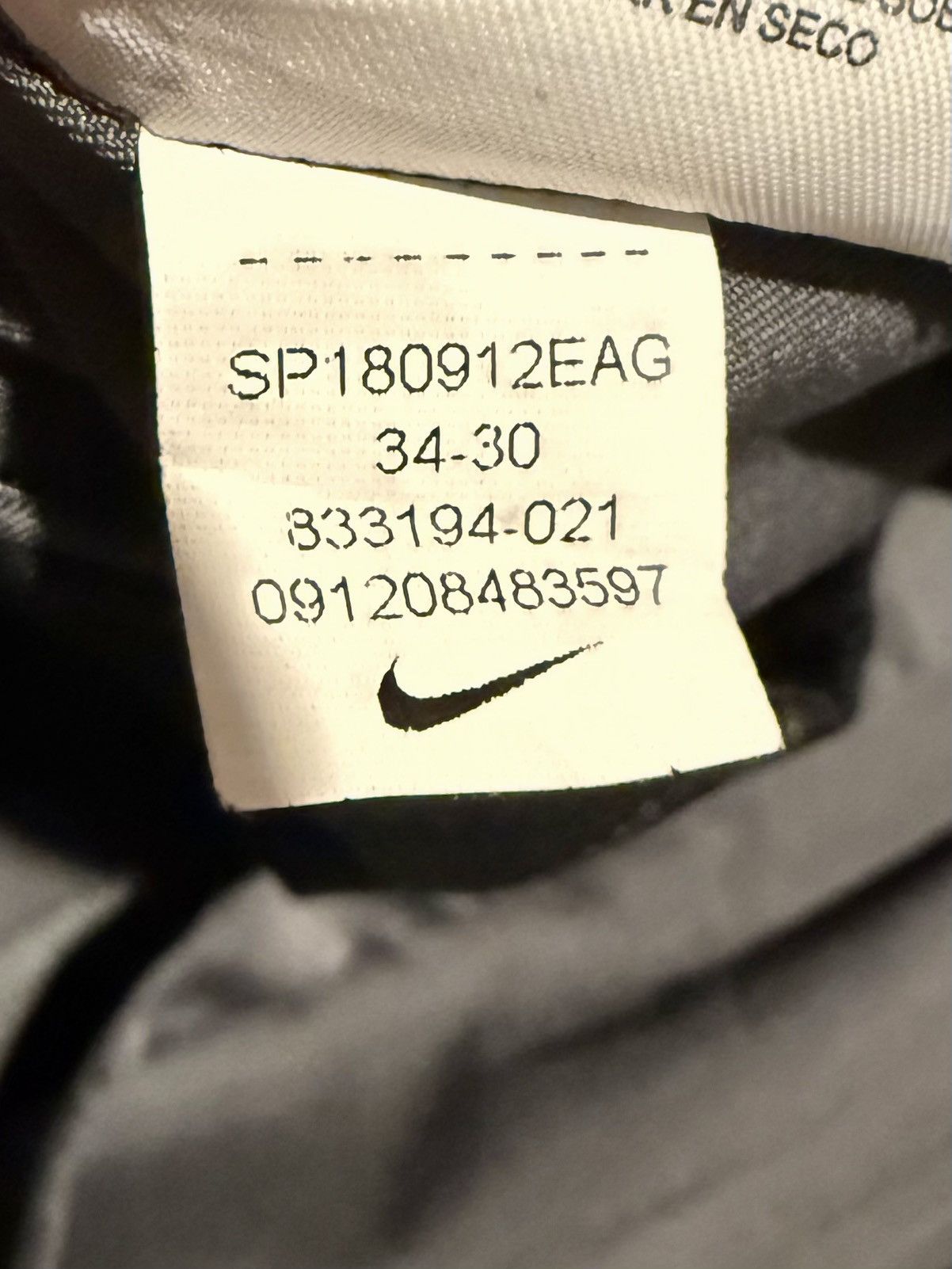 Nike Nike Golf Dri-FIT Trousers Slim Fit Charcoal Gray Size 34 Size US 32 / EU 48 - 8 Thumbnail