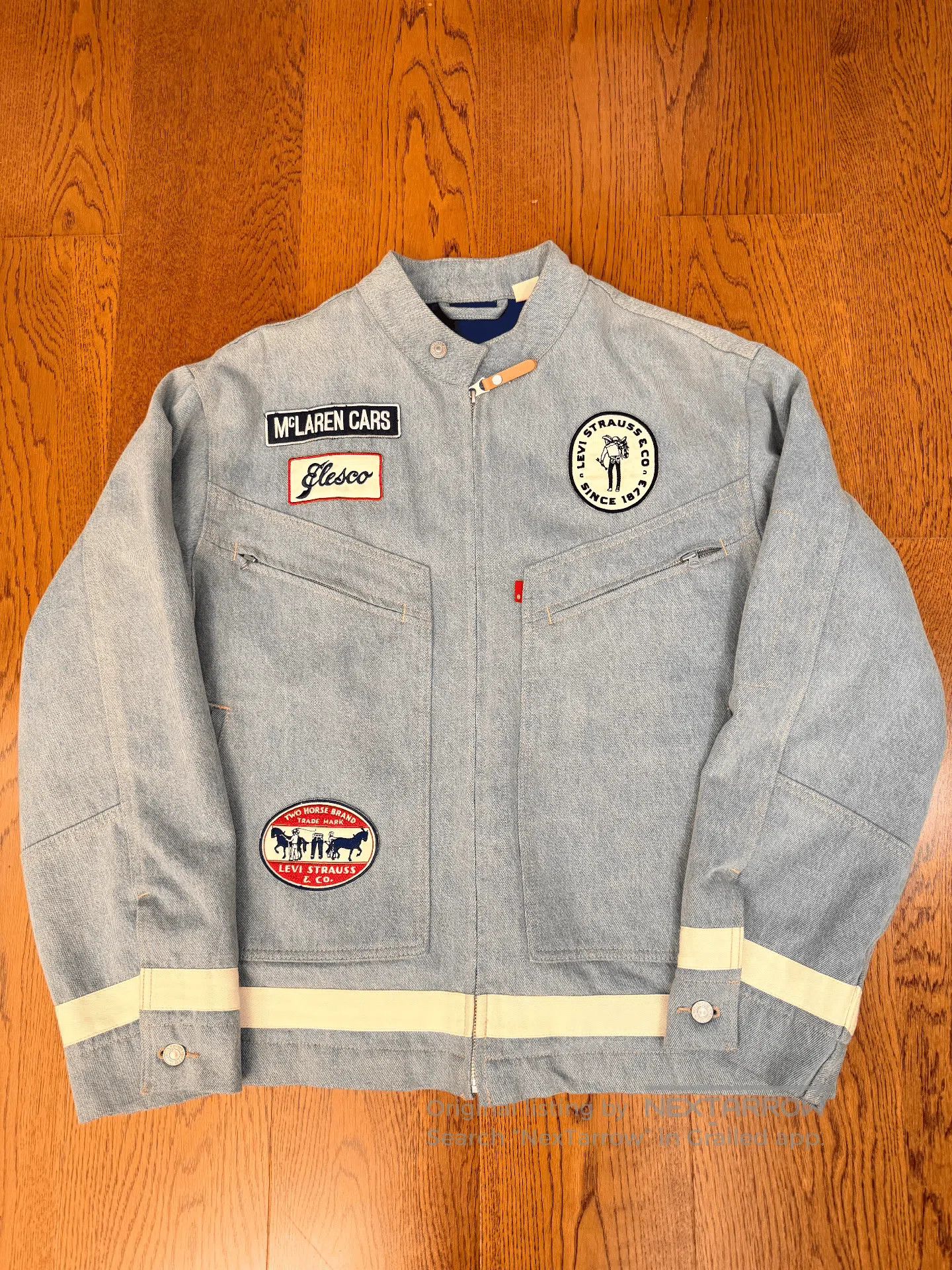 Levi's Levis McLaren Racing Denim Jacket. Size US L / EU 52-54 / 3 - 1 Thumbnail