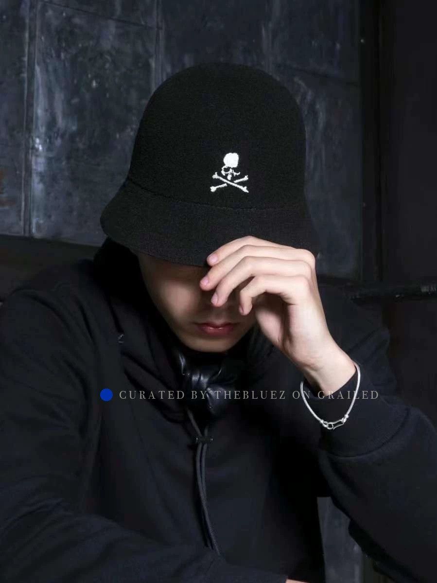 Mastermind Japan Black Towel Bucket Hat Size ONE SIZE - 1 Thumbnail