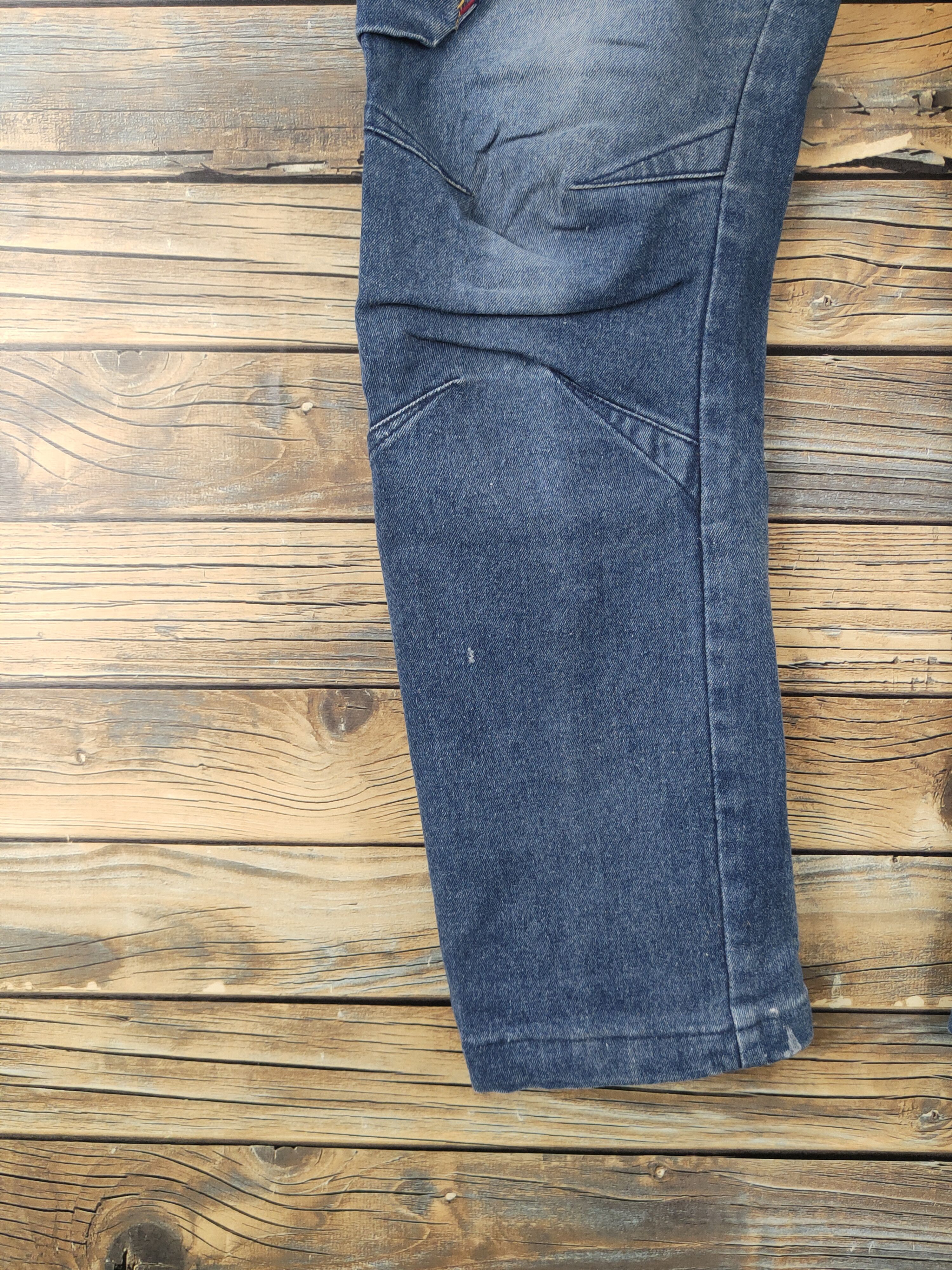 Japanese Brand FieldCore Distressed Ripped cargo denim Jeans #W1861 Size US 30 / EU 46 - 4 Thumbnail