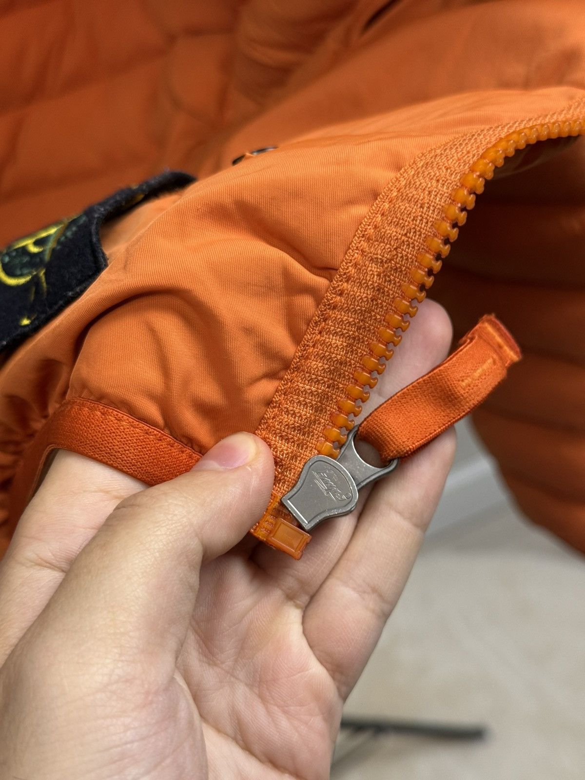 Stone Island Stone Island Insulated Puffer Jacket – Orange ( Size L) Size US L / EU 52-54 / 3 - 15 Thumbnail