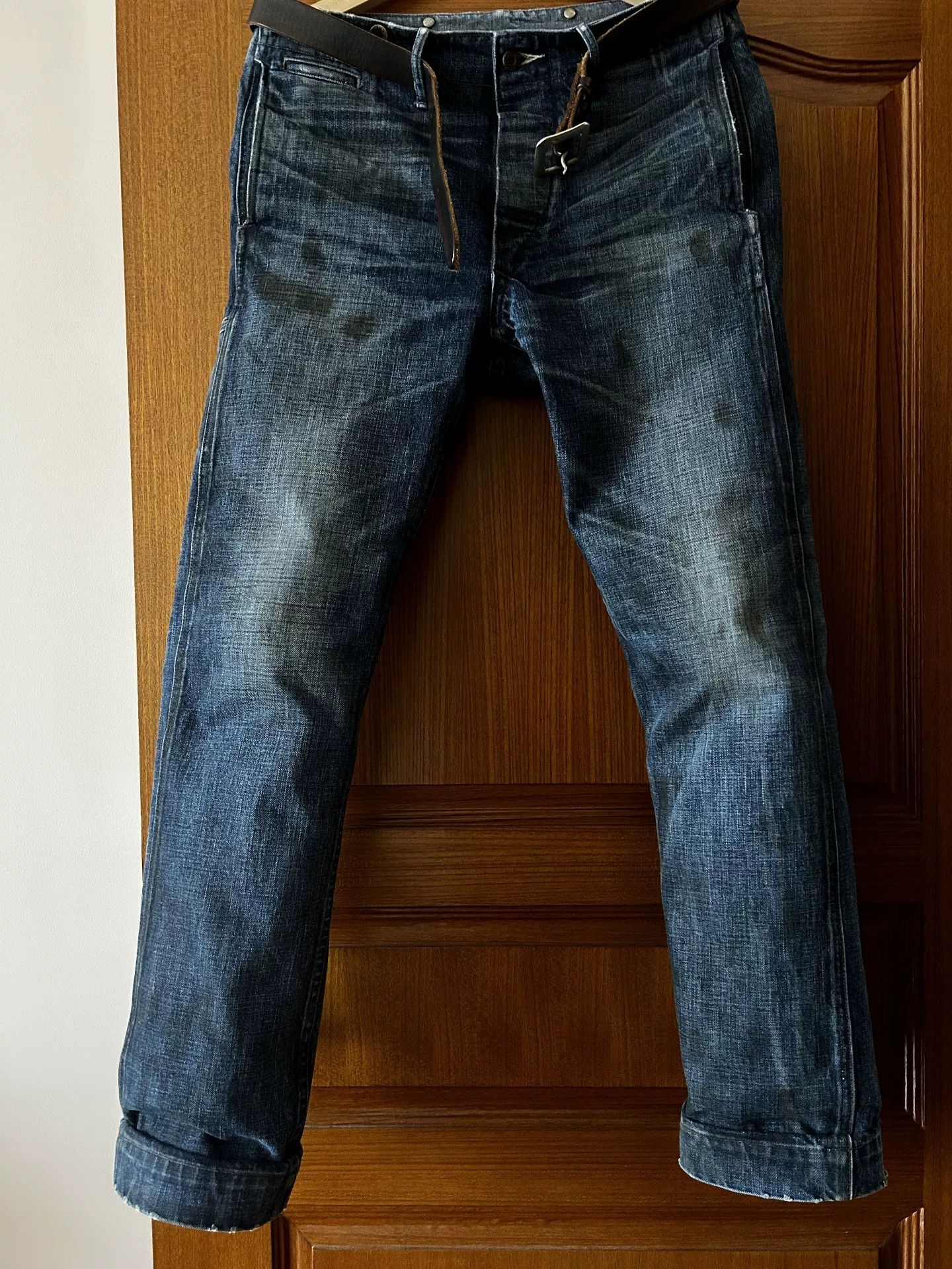 RRL Ralph Lauren RRL US NAVY Distressed Military Pants Size US 26 / EU 42 - 1 Thumbnail