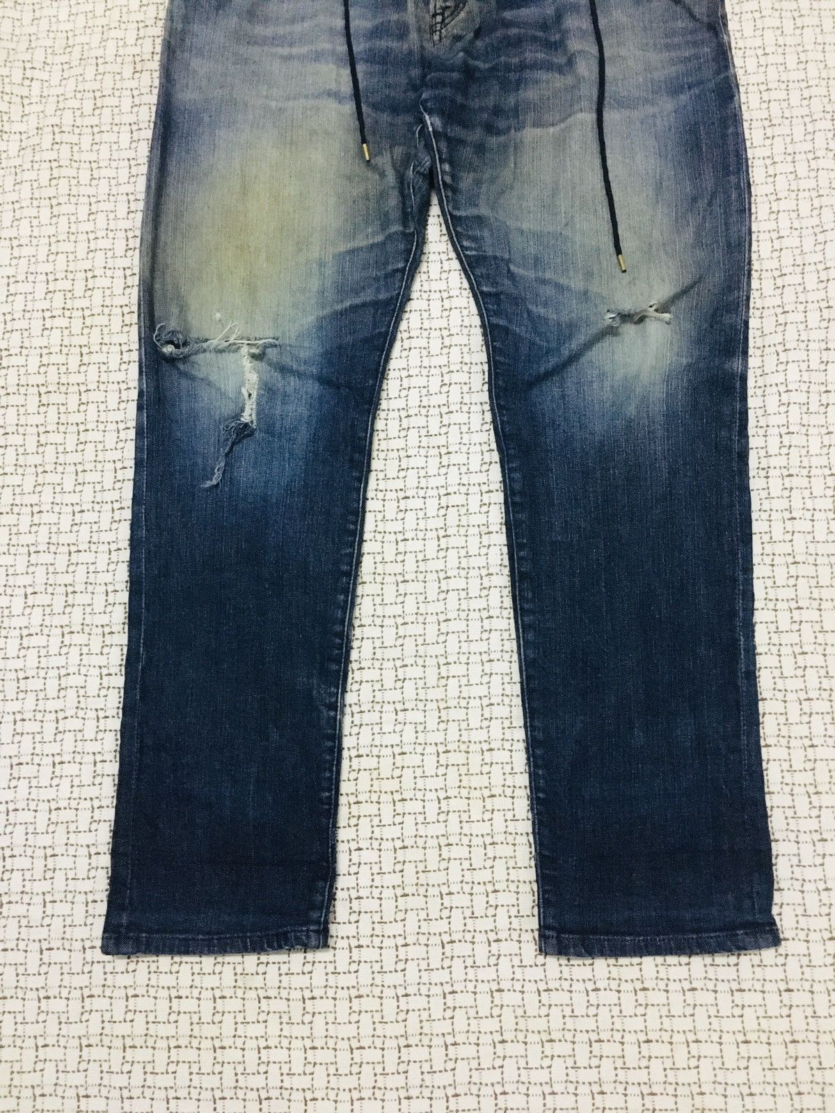 Other HK Works London Distressed Jeans (17) Size US 36 / EU 52 - 3 Thumbnail