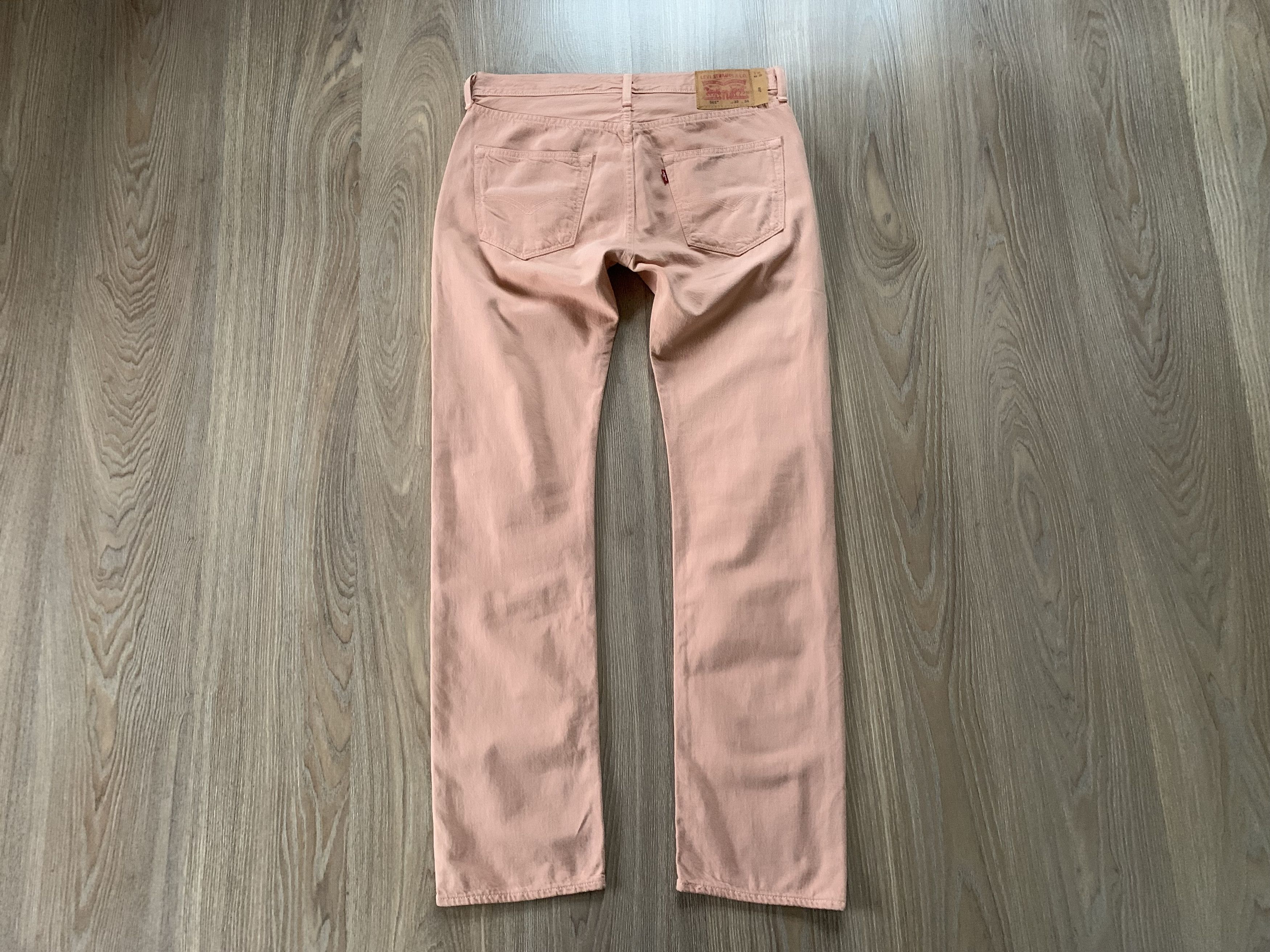 Levi's × Levi's Vintage Clothing Levi's 501 Coral Button Fly Denim Jeans Size US 32 / EU 48 - 2 Thumbnail