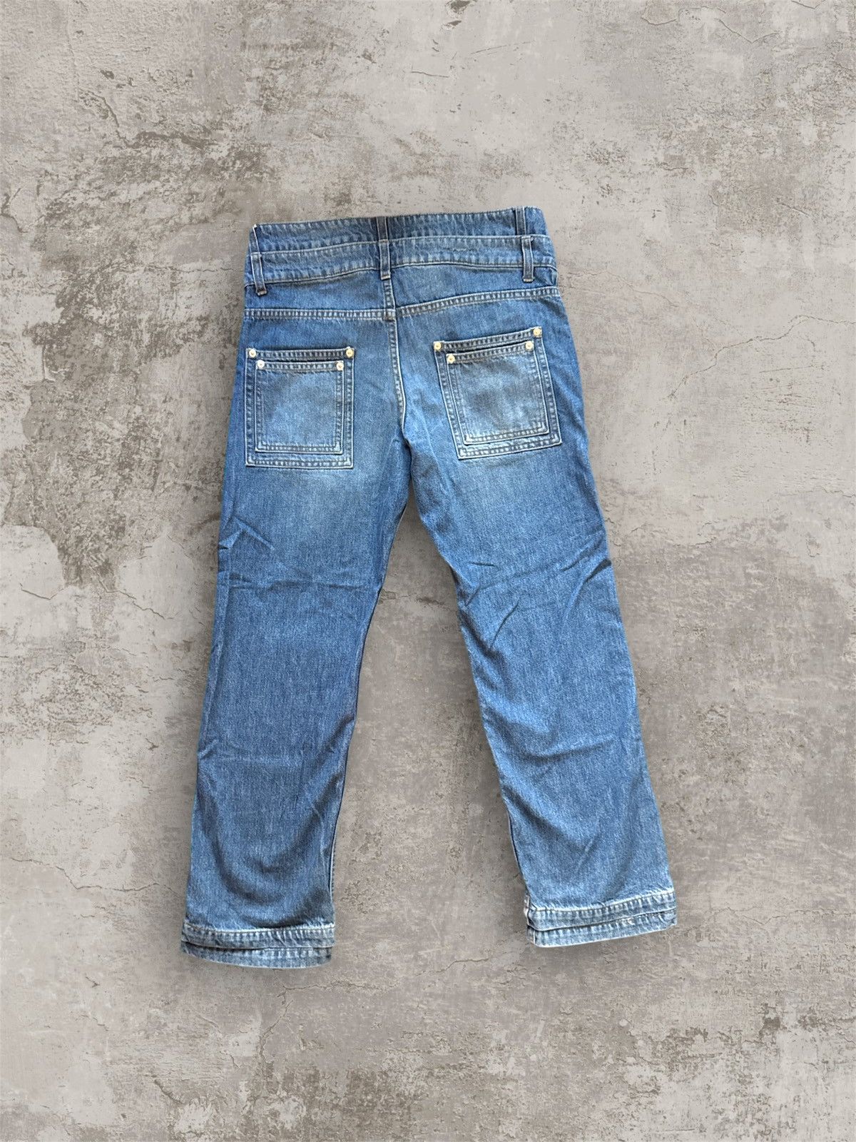 Other DOUBLE STACKED CUSTOM STRAIGHT LEG DENIMS Size US 33 - 2 Thumbnail