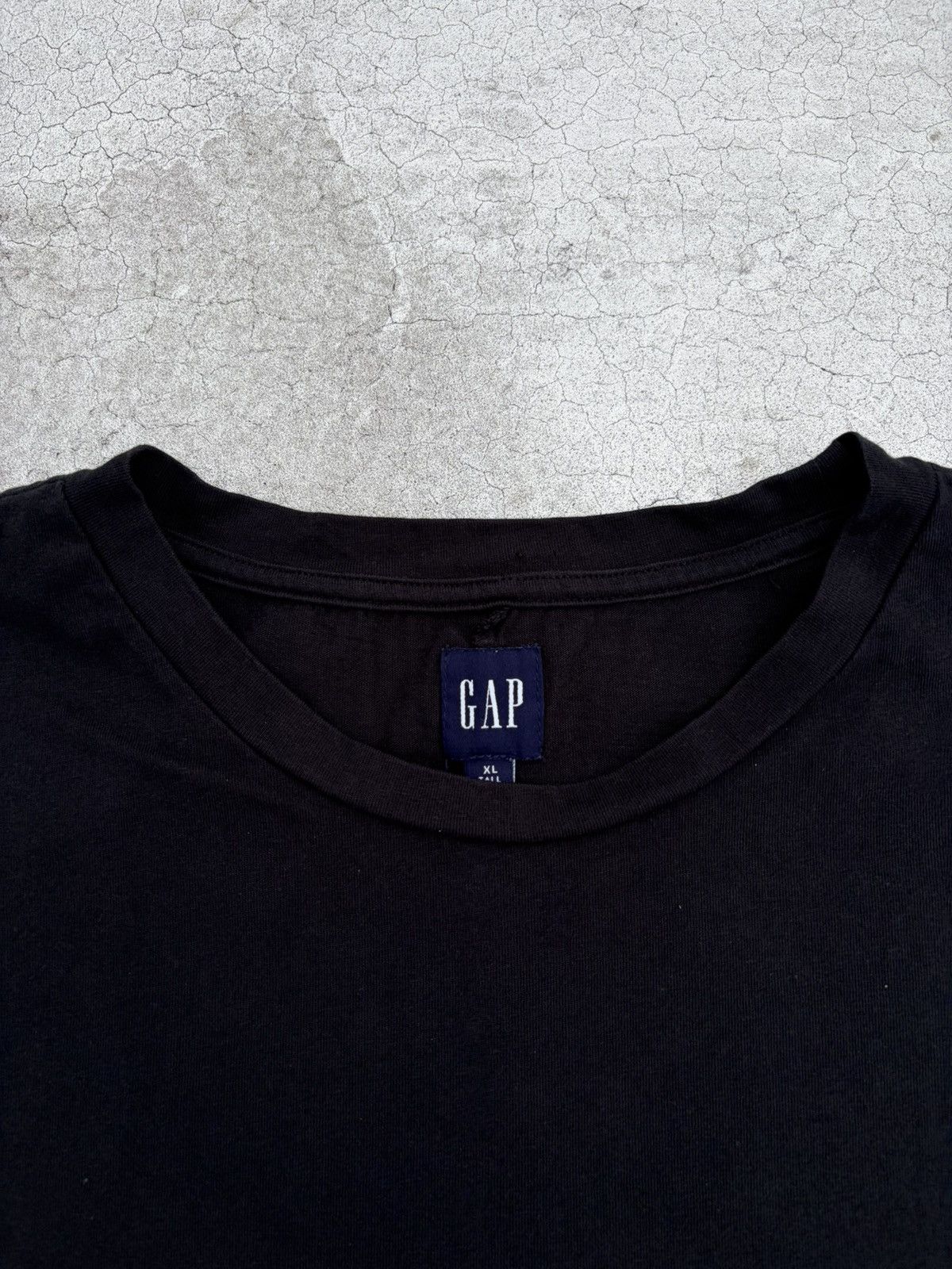 Gap Gap cropped cinch seamless T shirt black XL Size US XL / EU 56 / 4 - 4 Thumbnail