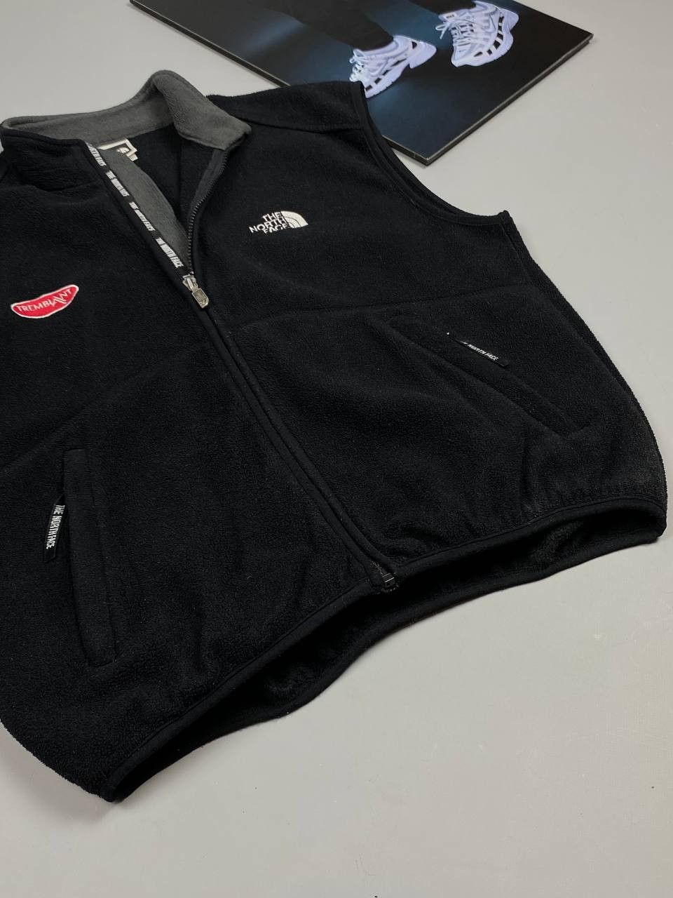 The North Face Vintage 90s North Face Vest Fleece Sleeveless Jacket Black Size US M / EU 48-50 / 2 - 6 Thumbnail