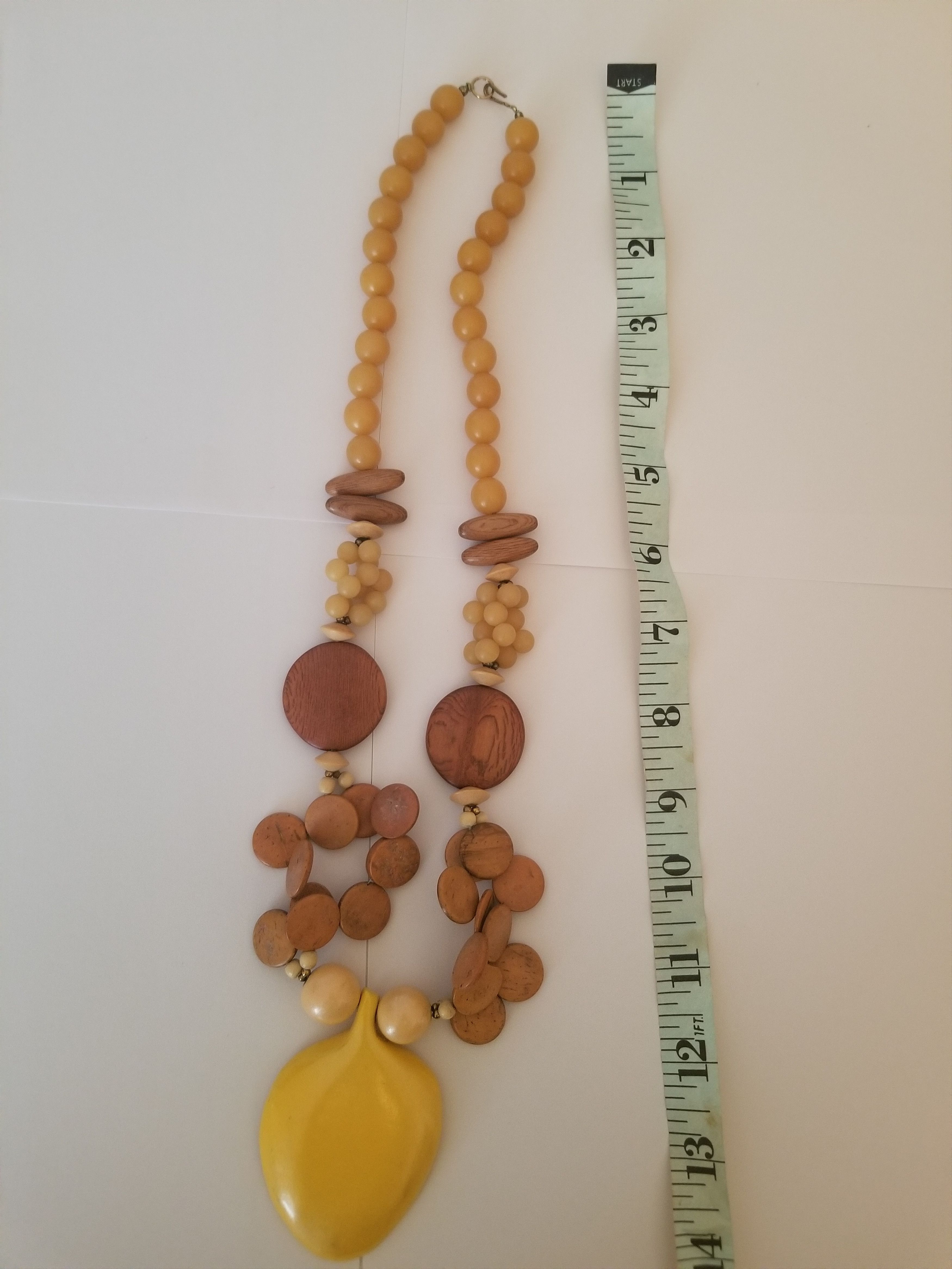 Other African Tribal Necklace Wood Beads JEWLERY Size ONE SIZE - 5 Thumbnail