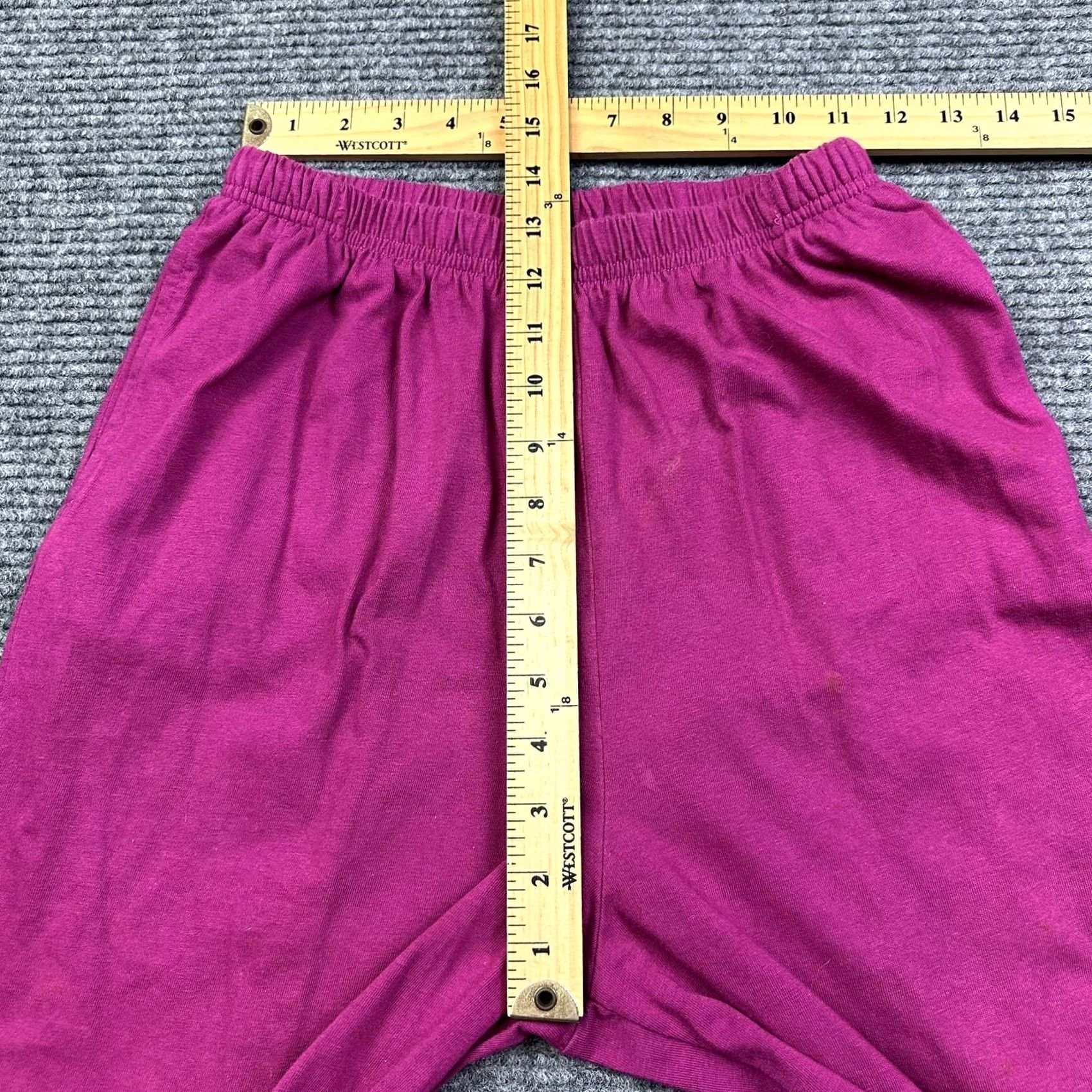 Hanes VINTAGE Hanes Her Way Women Loungewear Sweatpants Pink M Stained 90s Vintage Size 32" / US 10 / IT 46 - 4 Thumbnail